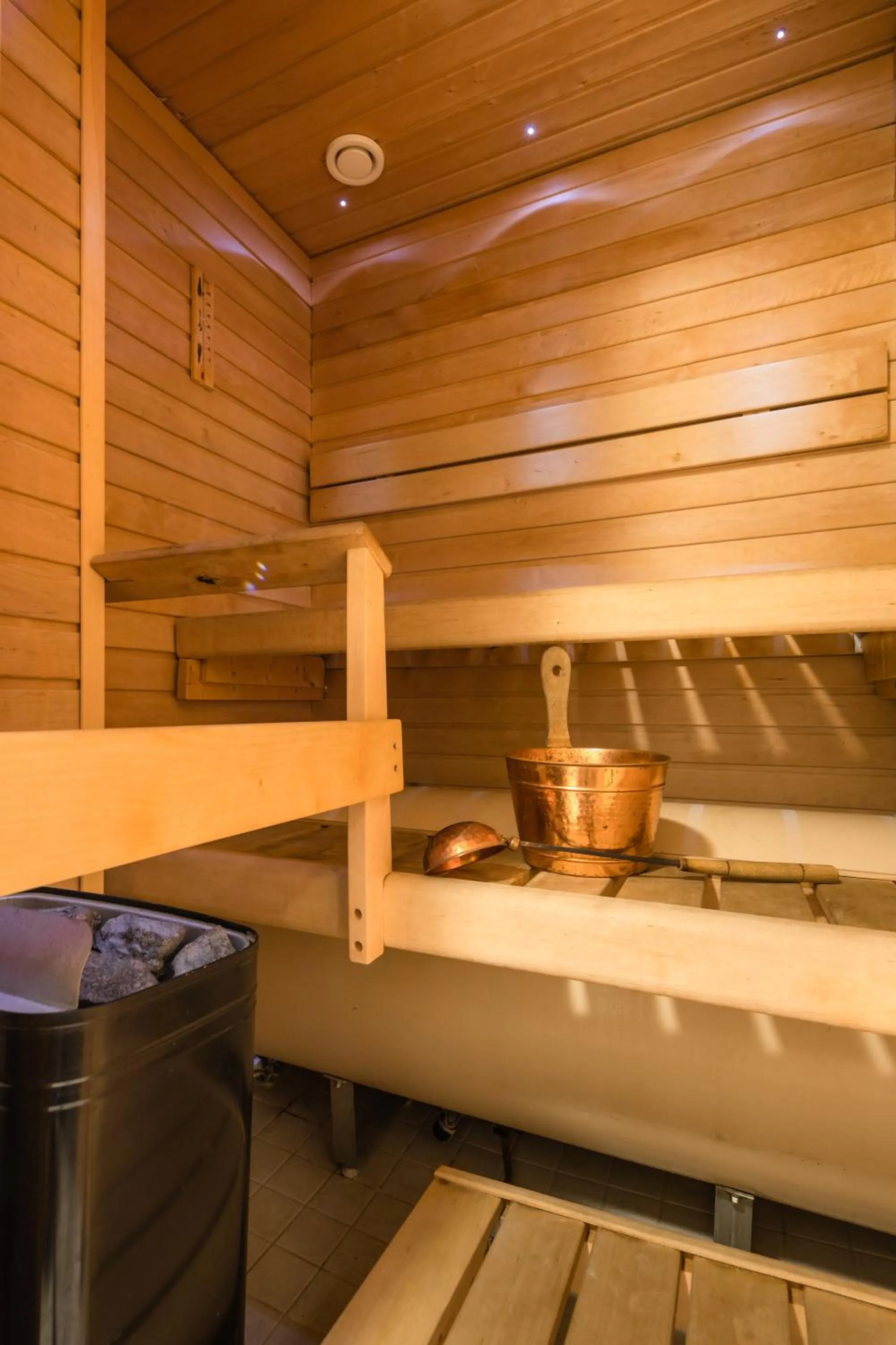 Sauna in Lapland Hotels Sirkantähti