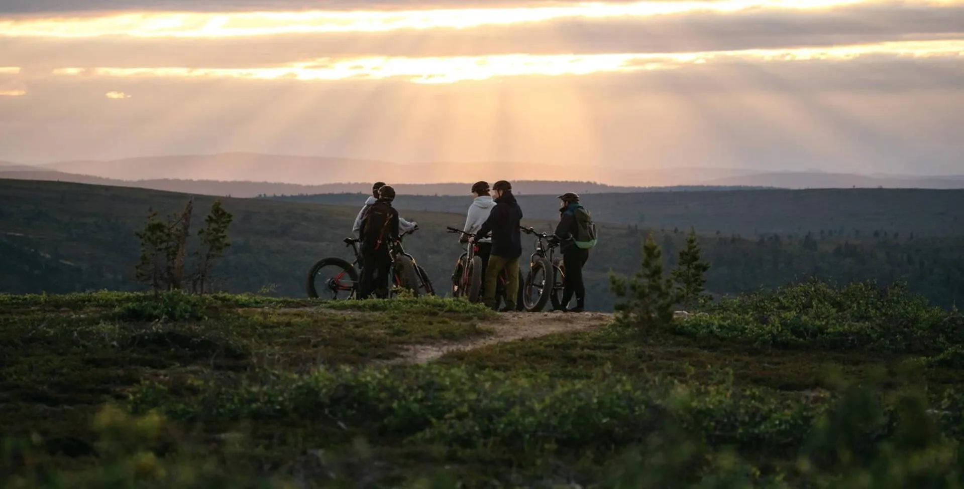 People in Lapland Hotels Sirkantähti