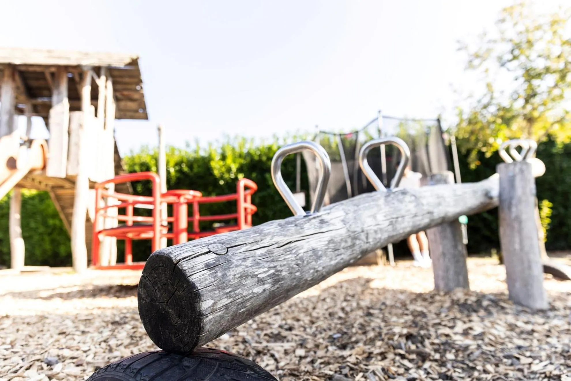 Children play ground in Altbau Gasthaus Amboss