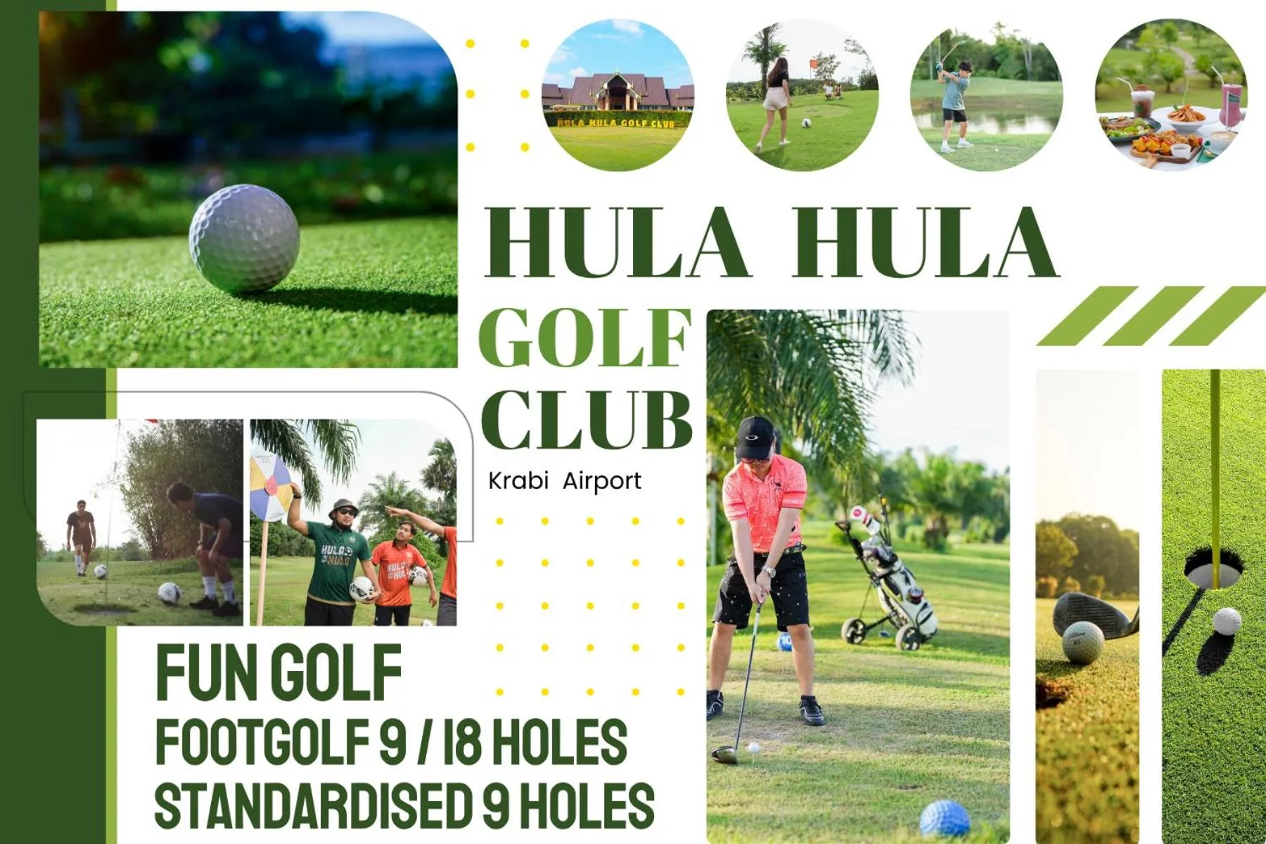 Golfcourse in ROYAL PINEAPPLE HOTEL l a welcome to wealth and good fortune