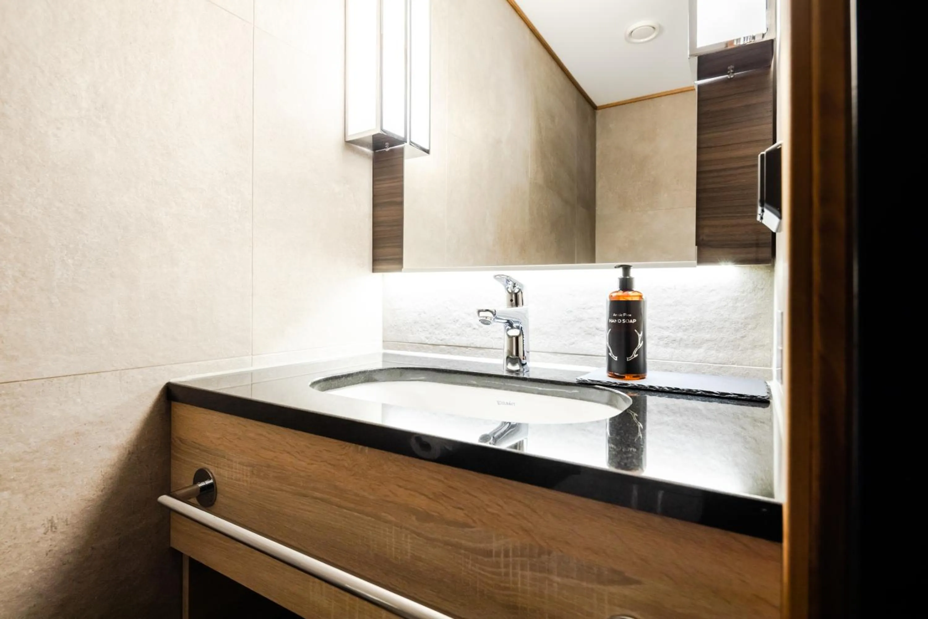 Bathroom in Lapland Hotels Sky Ounasvaara