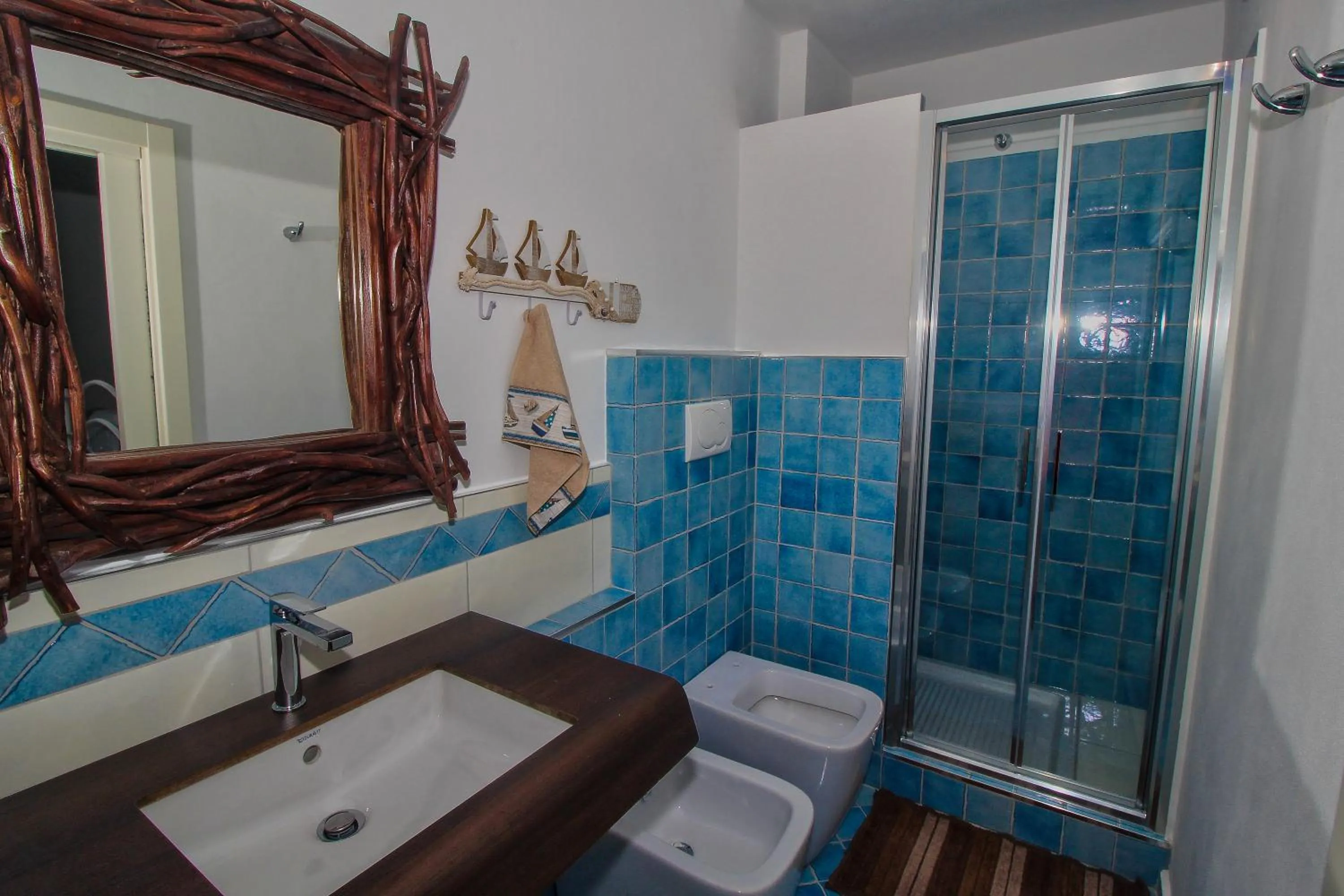 Shower in B&B Sea and Garden