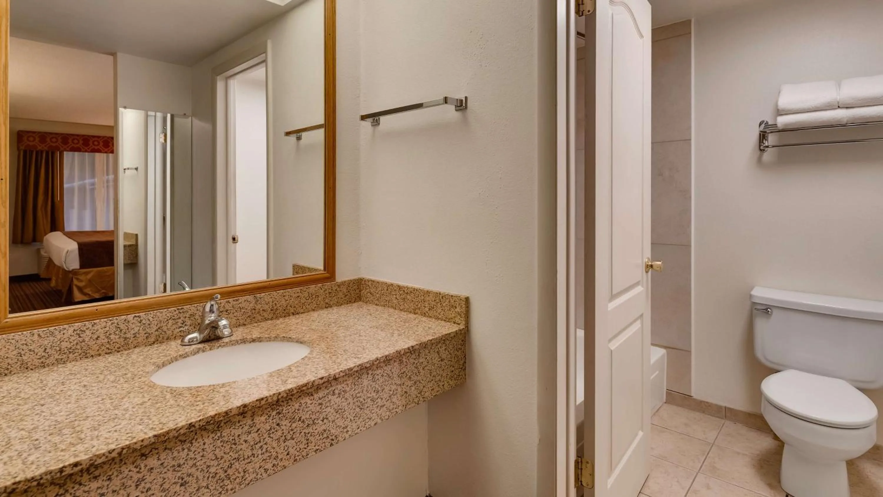 Shower in SureStay by Best Western Miles City