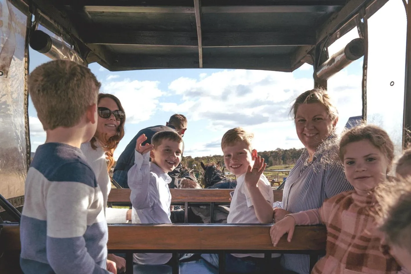 children in Hunter Valley Resort, Hunter Farm Adventure Centre & 4 Pines at the Farm