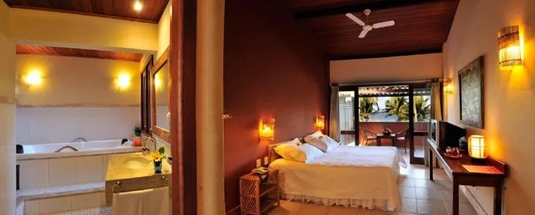 Photo of the whole room, Bed in Pousada Jambo