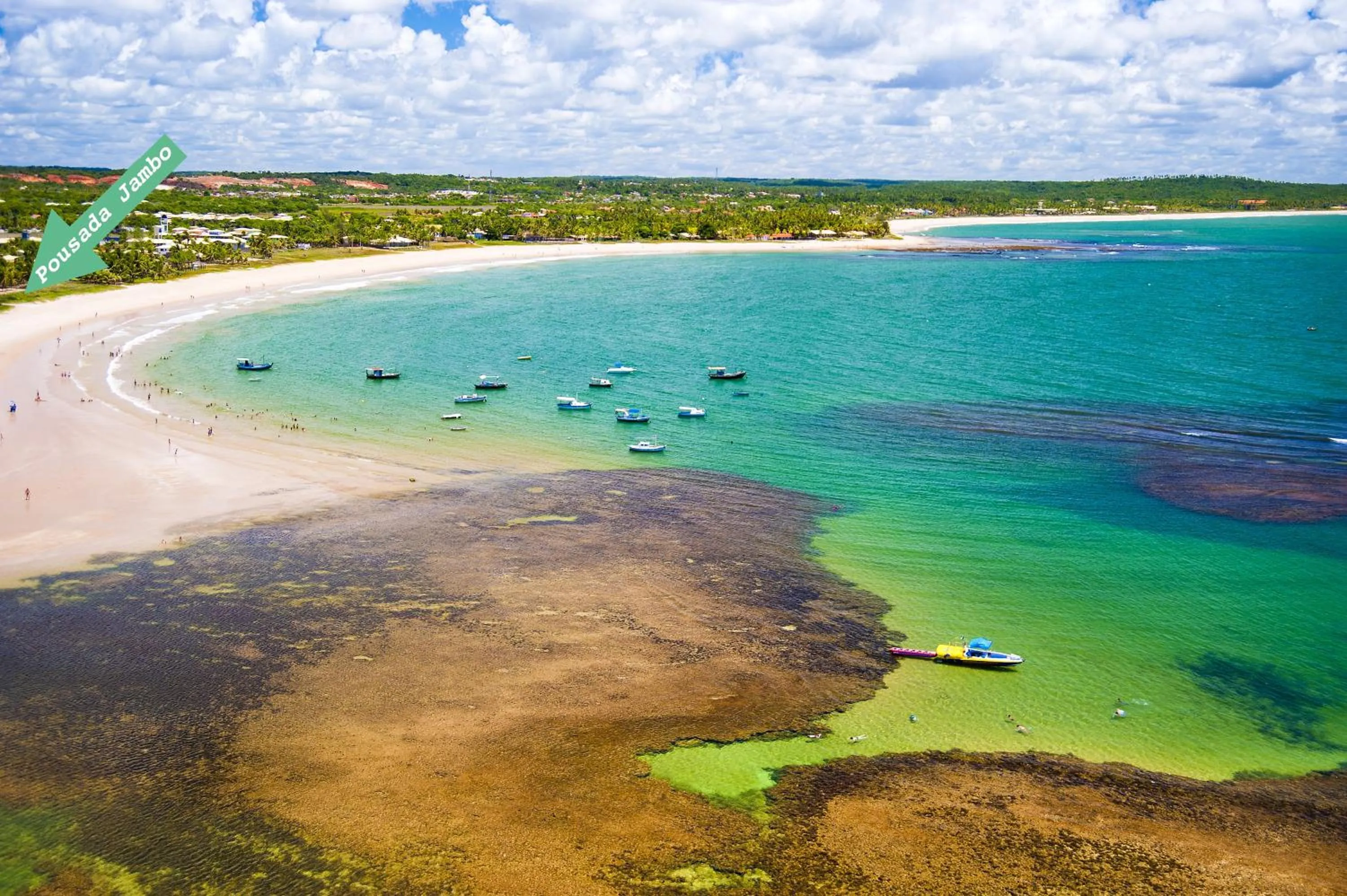 Bird's eye view in Pousada Jambo