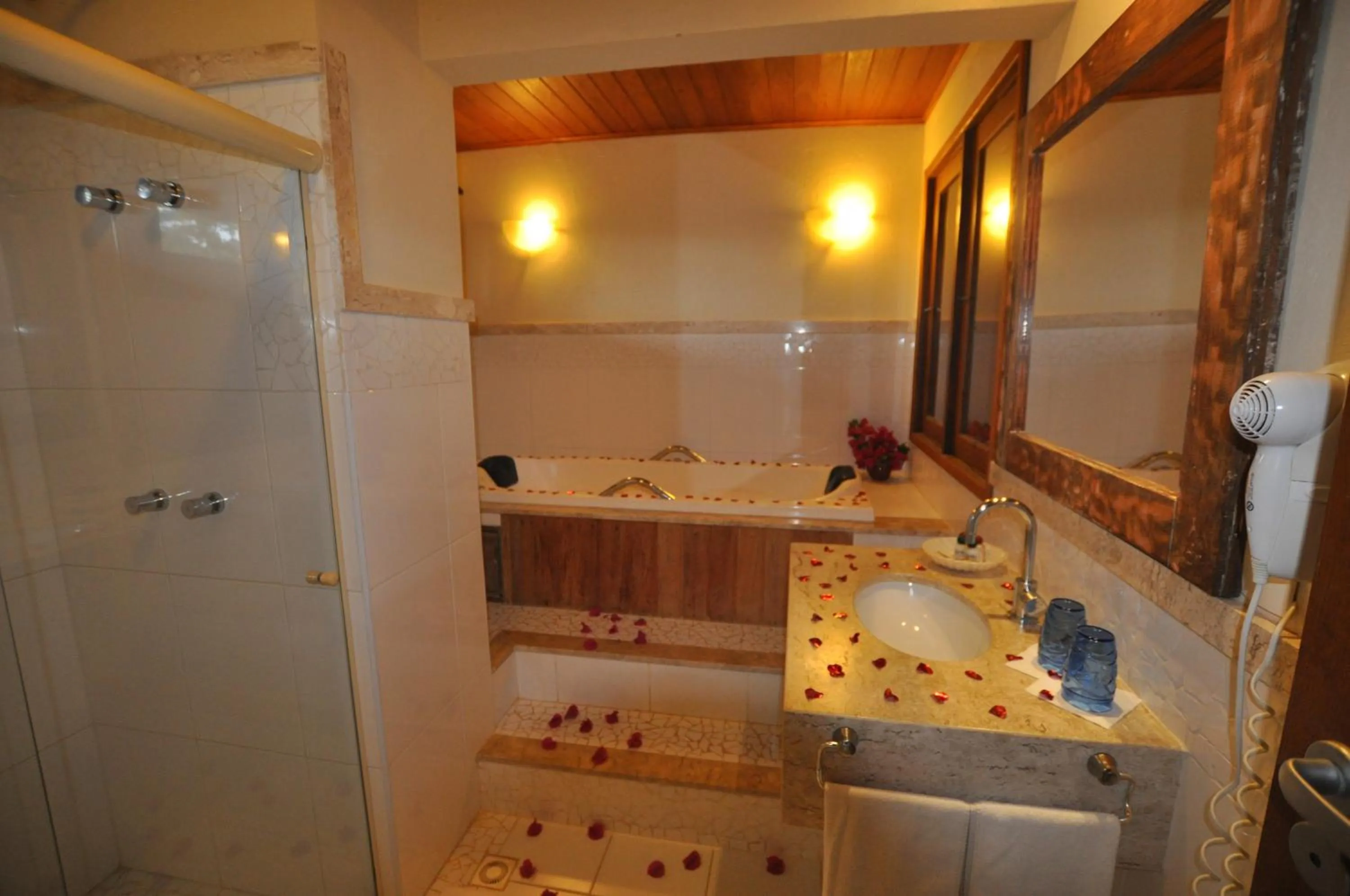 Bathroom in Pousada Jambo