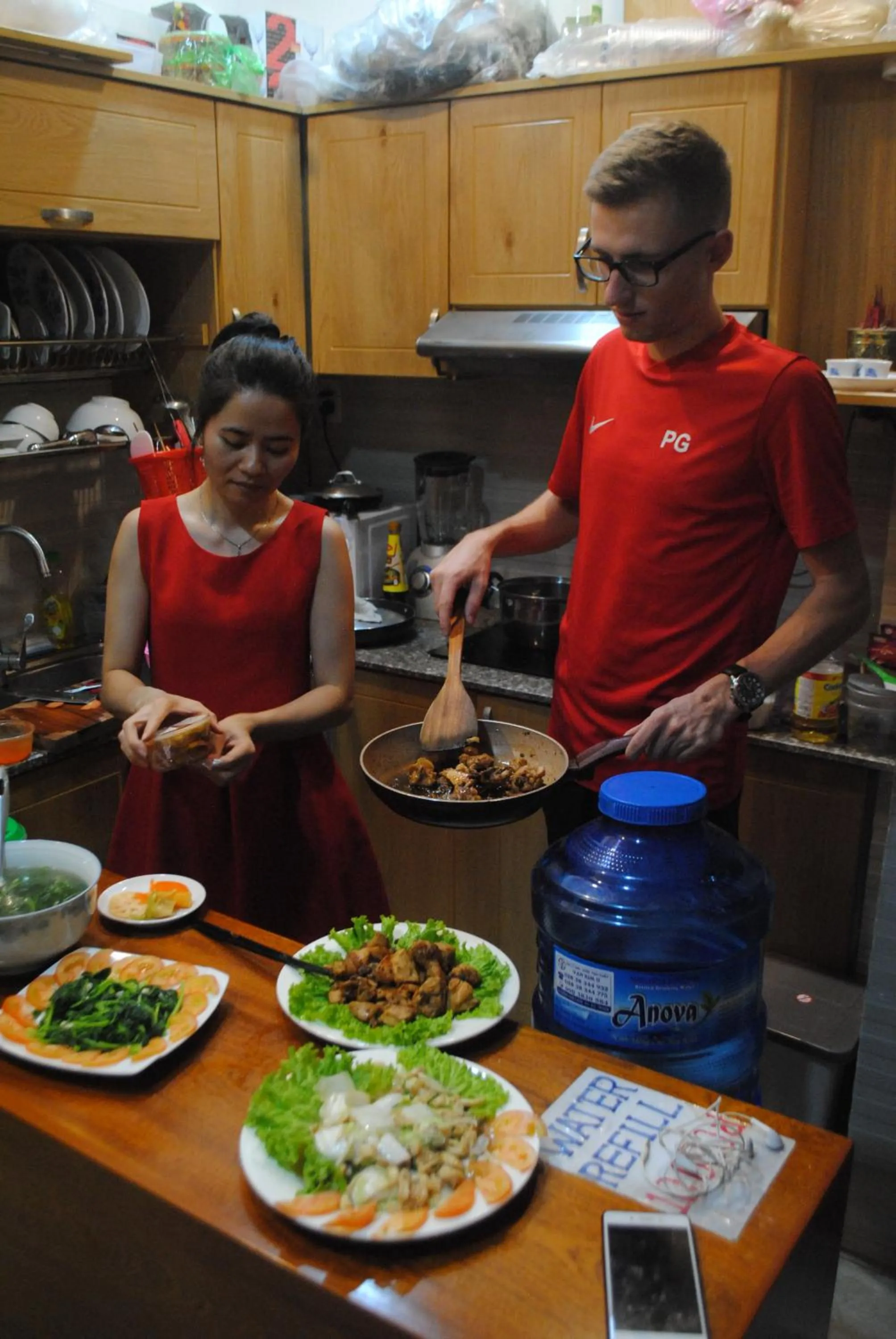 People in Language Exchange Hostel 1