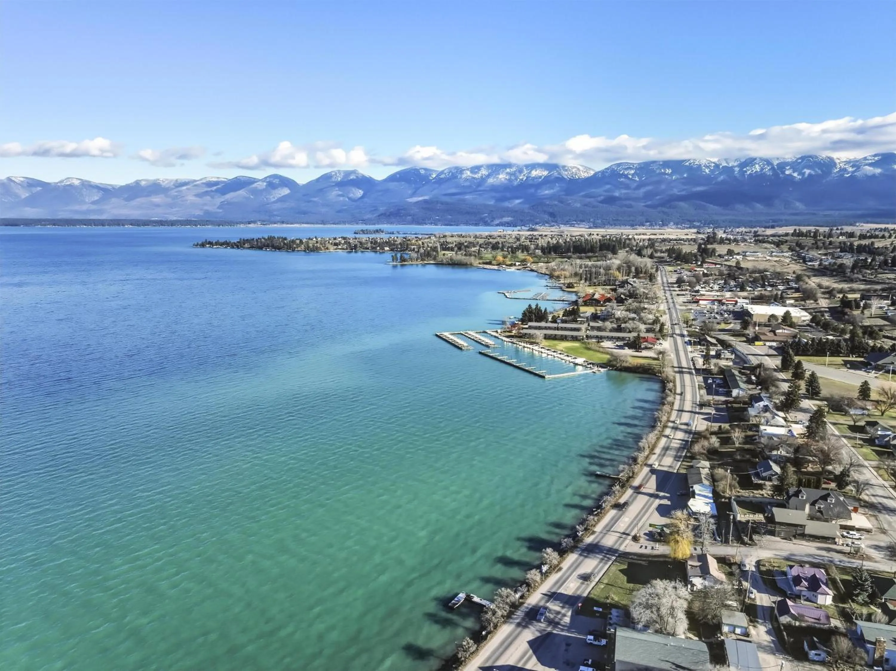 Property building in Americas Best Value Inn Polson