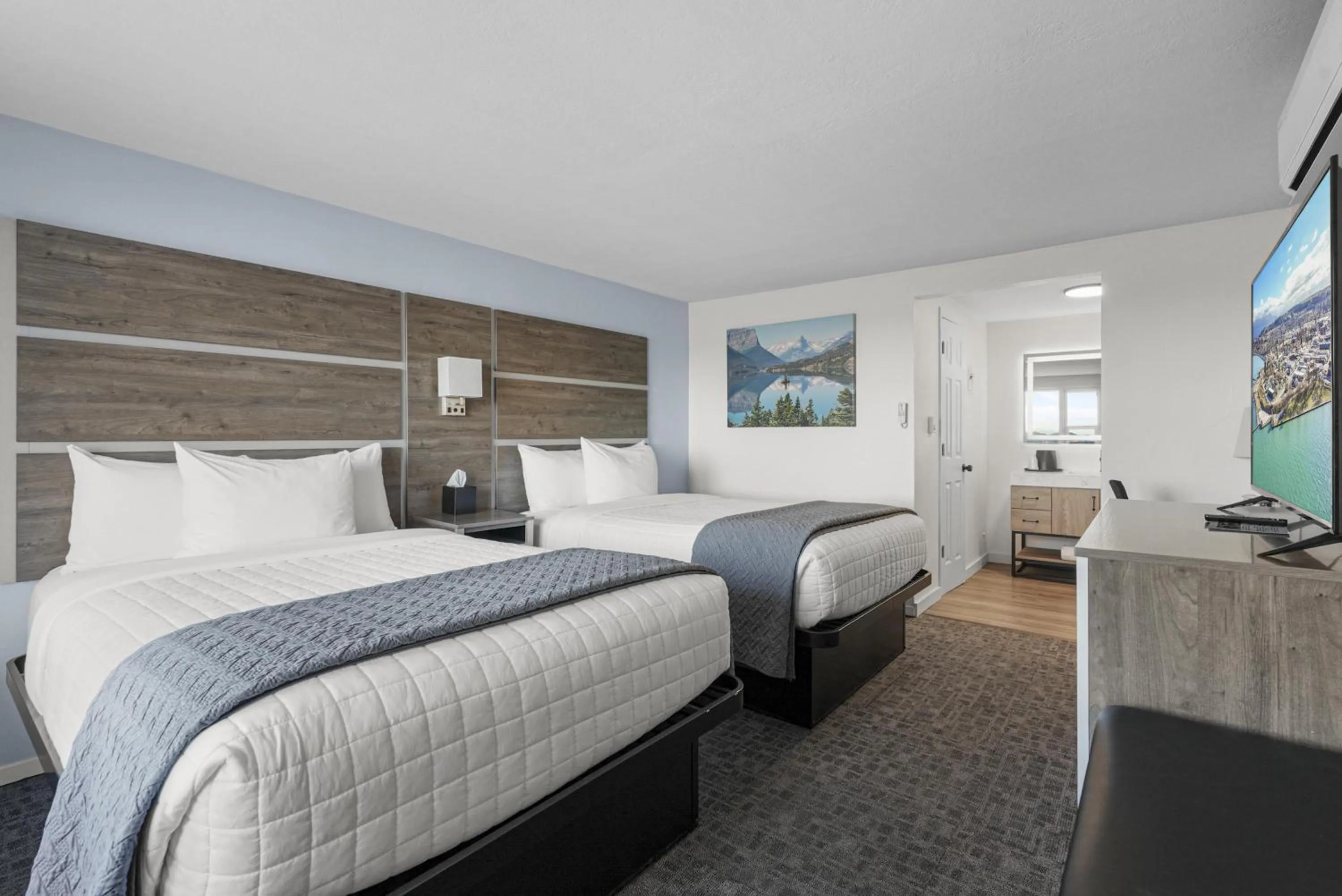 Bedroom in Americas Best Value Inn Polson