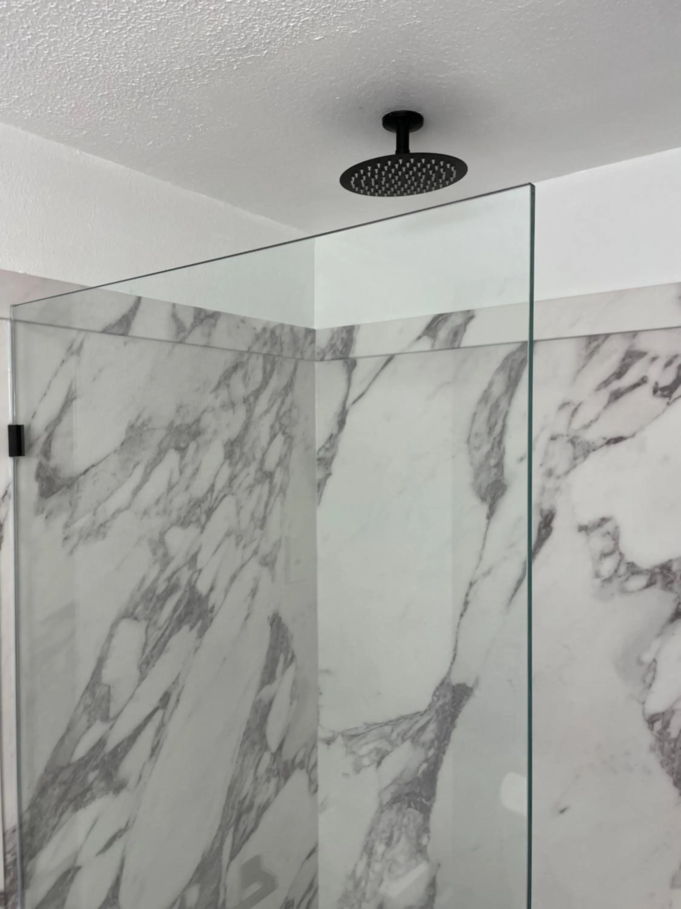 Shower in Americas Best Value Inn Polson