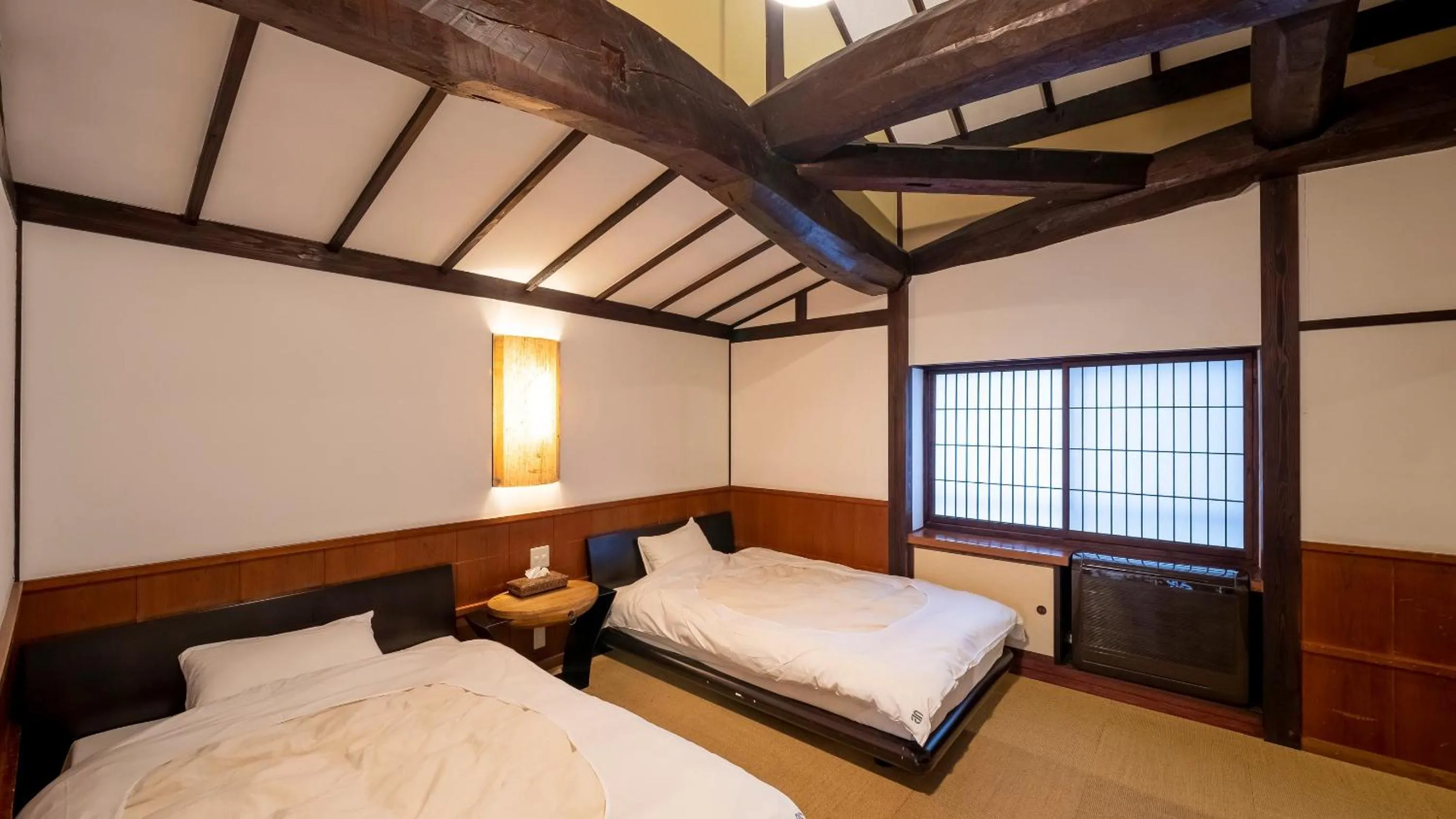 Bed in Nakamatsuya Ryokan