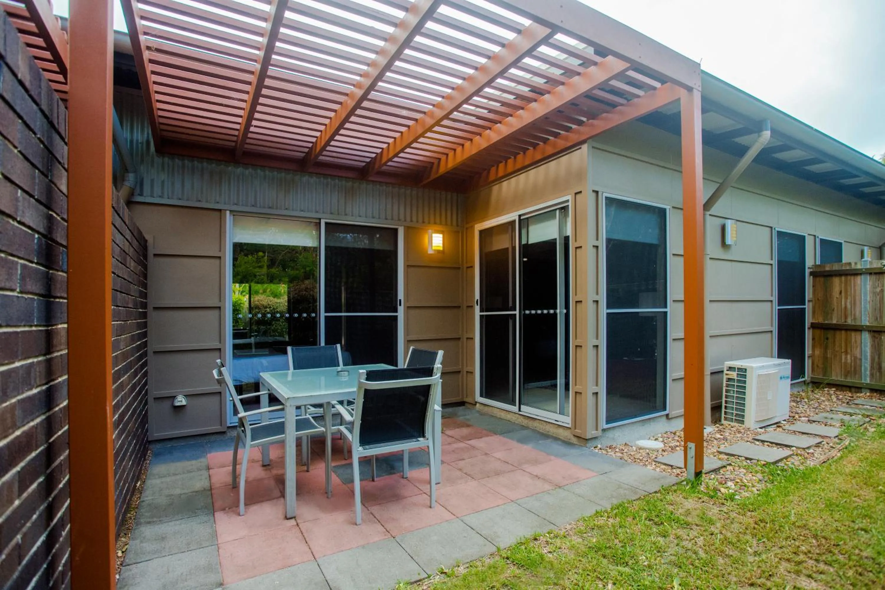 Patio in Quarterdecks Retreat