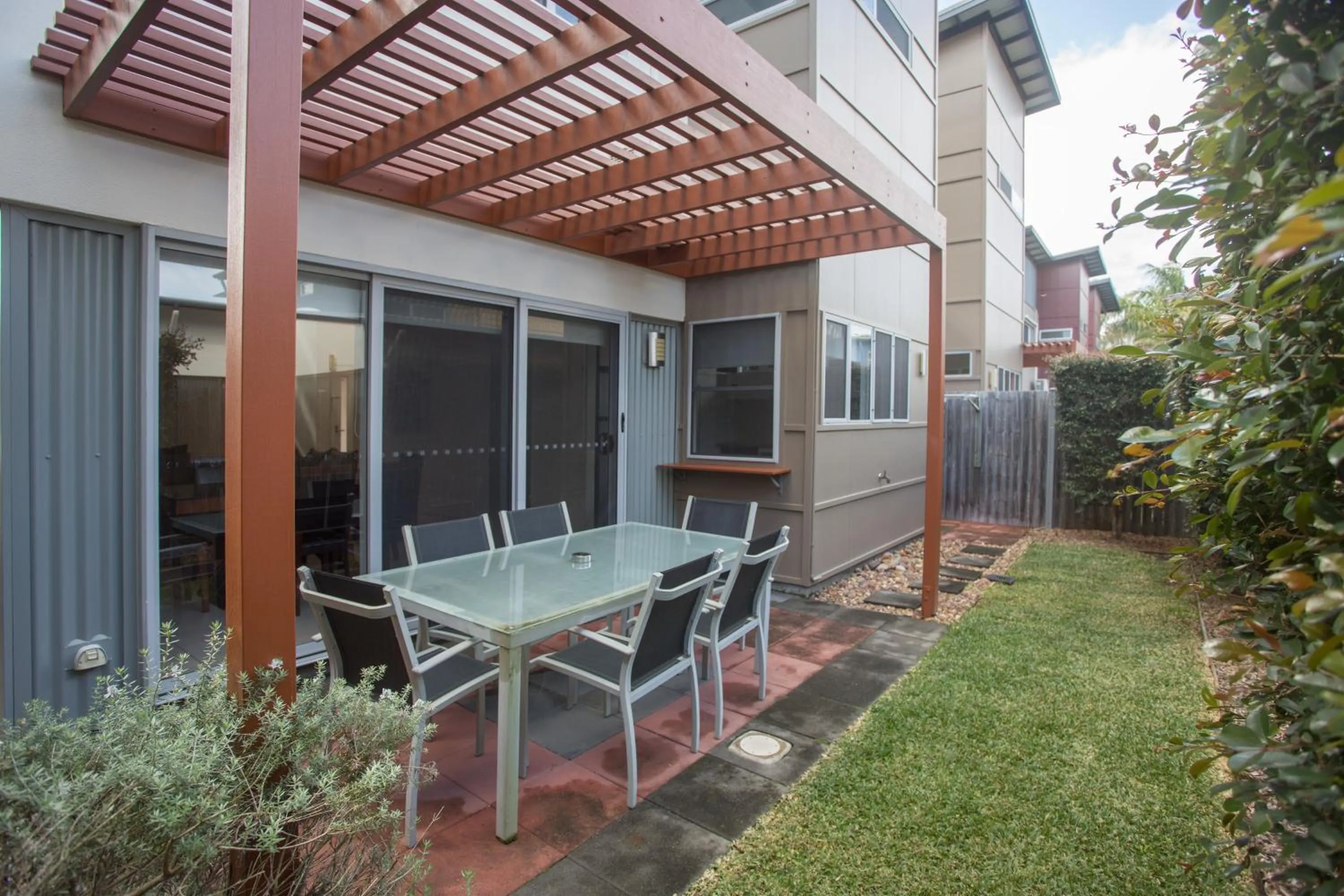 Patio in Quarterdecks Retreat