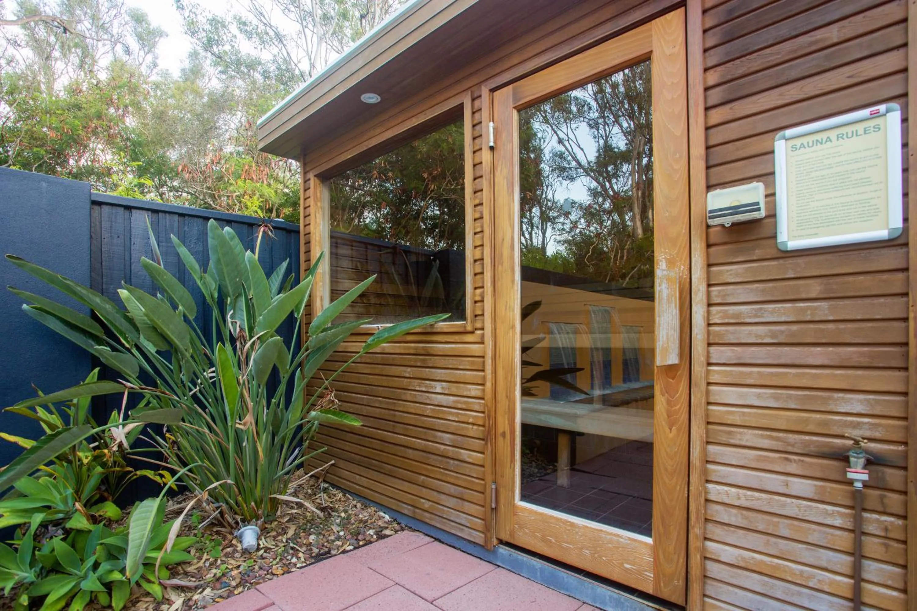 Sauna in Quarterdecks Retreat