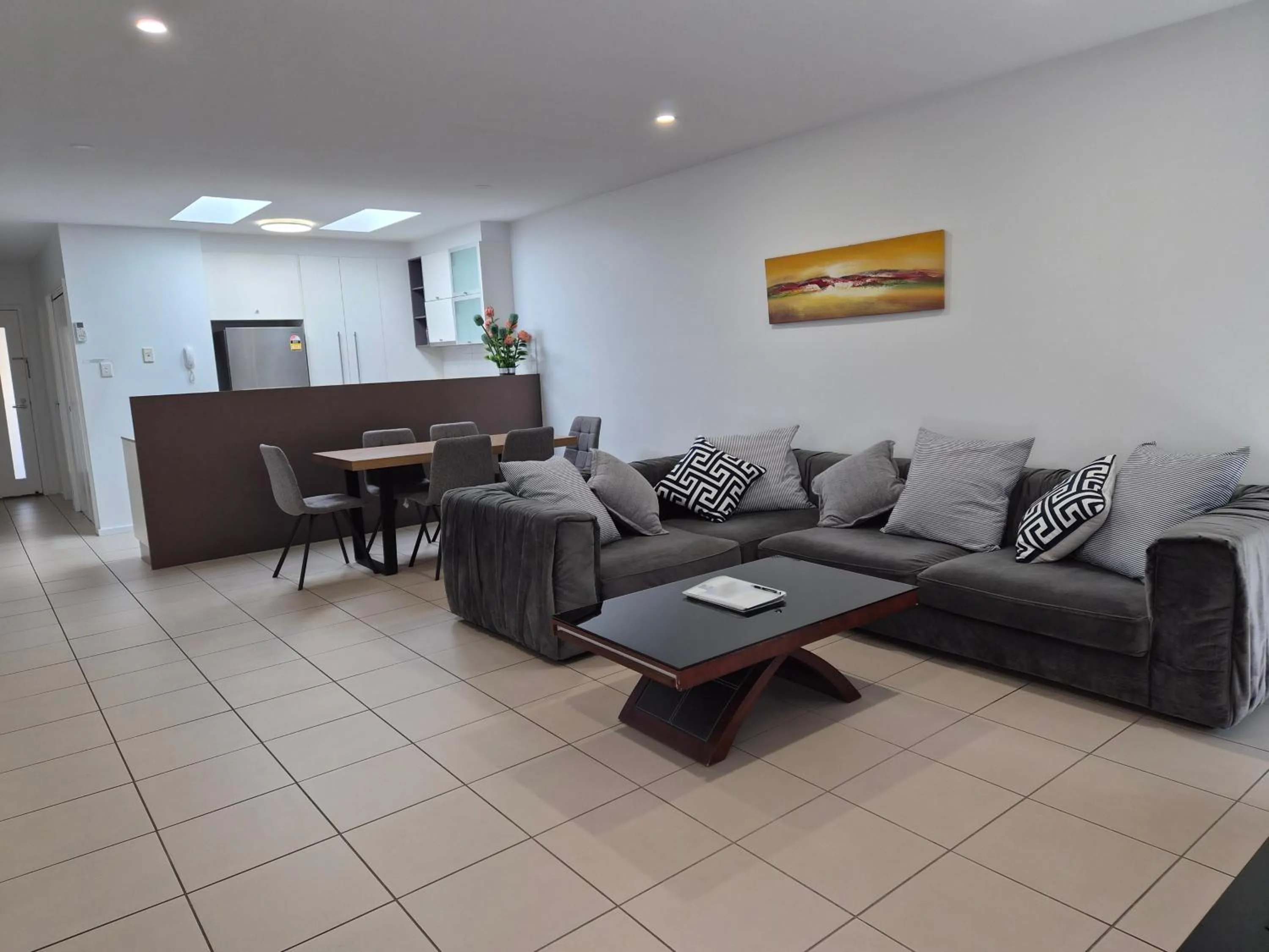 Living room in Quarterdecks Retreat