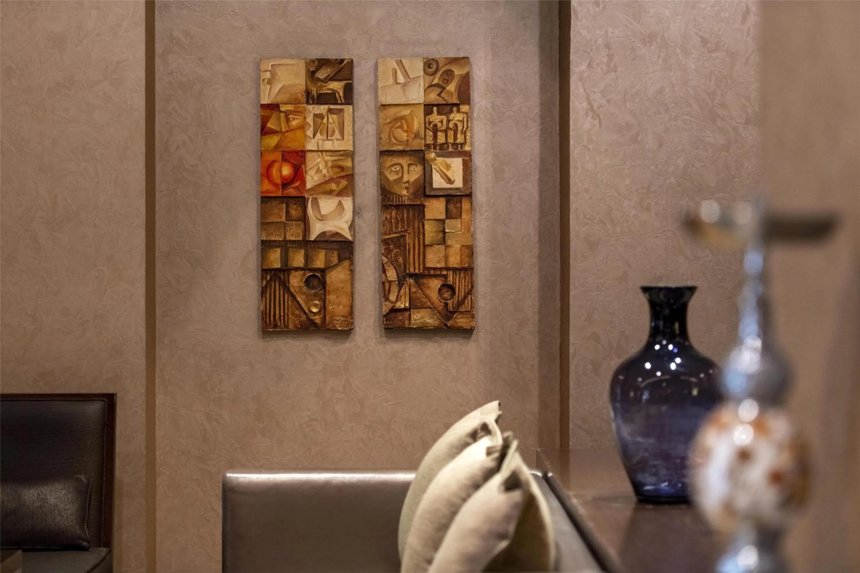 Lobby or reception in Bristoria Hotel Erbil