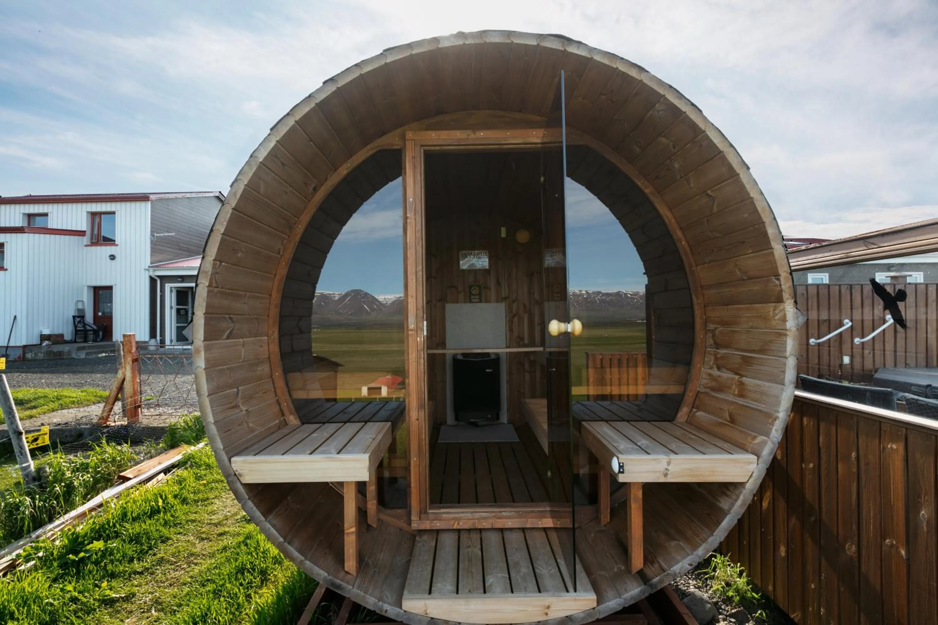 Sauna in Karuna Guesthouse