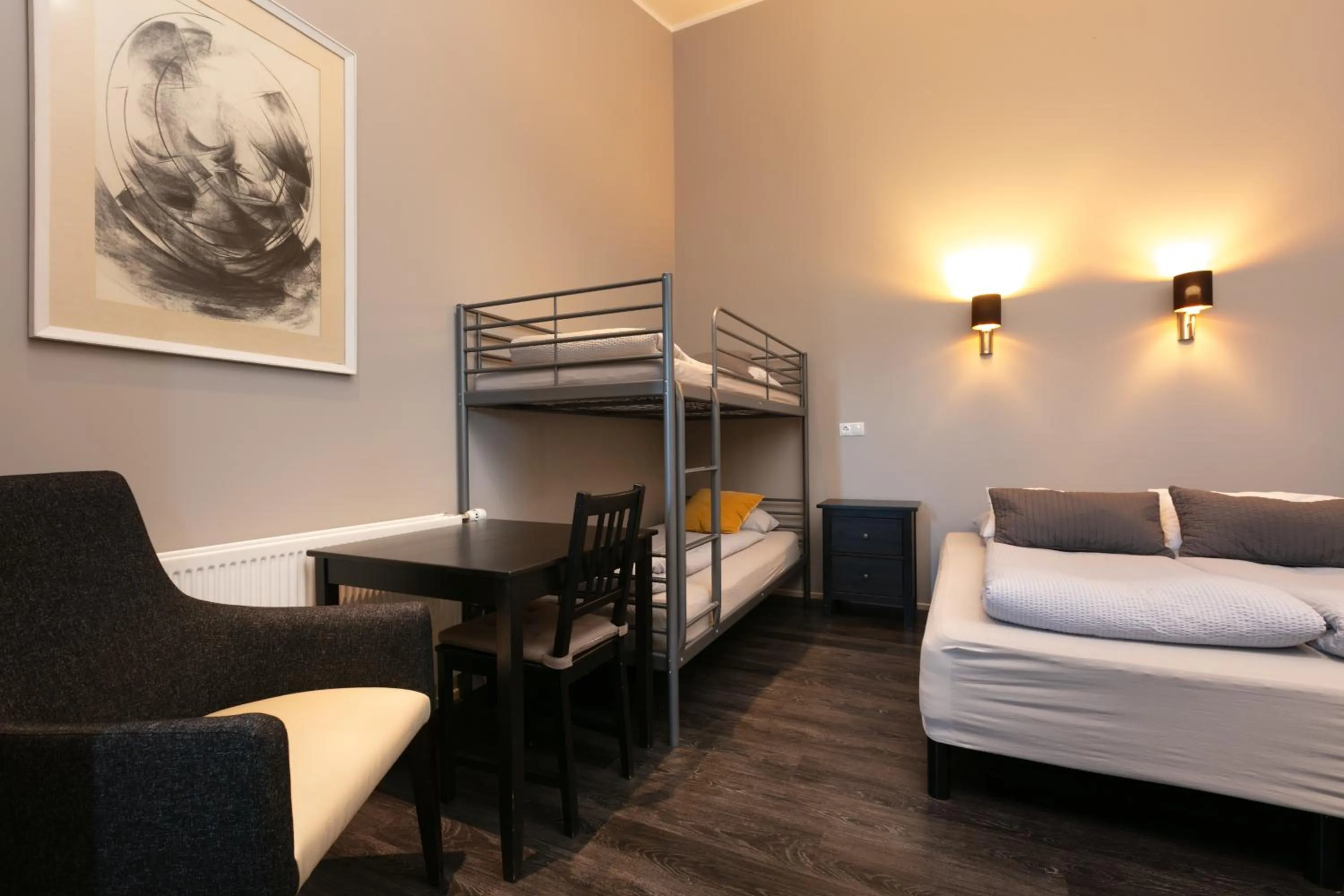 Bed in Karuna Guesthouse