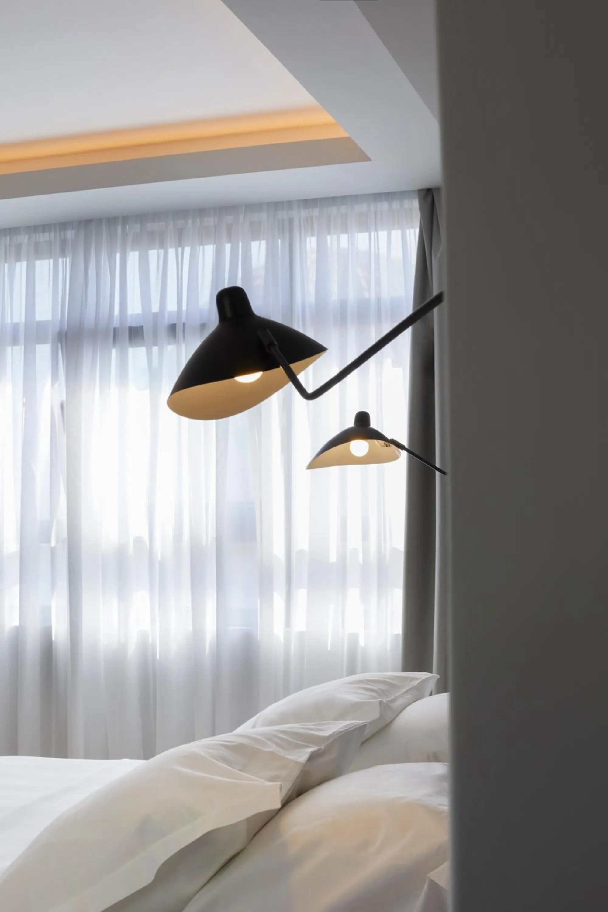 Decorative detail, Bed in The Artist Athens