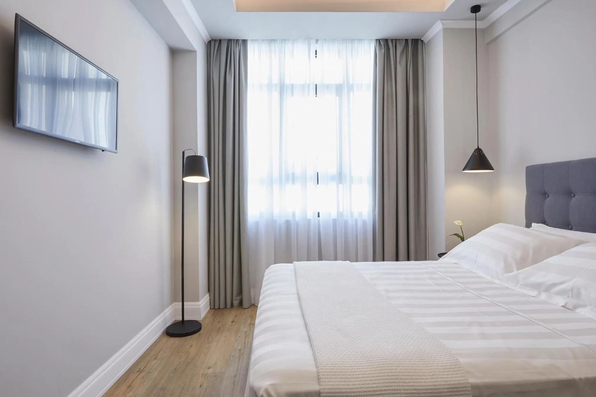 Bedroom, Bed in The Artist Athens