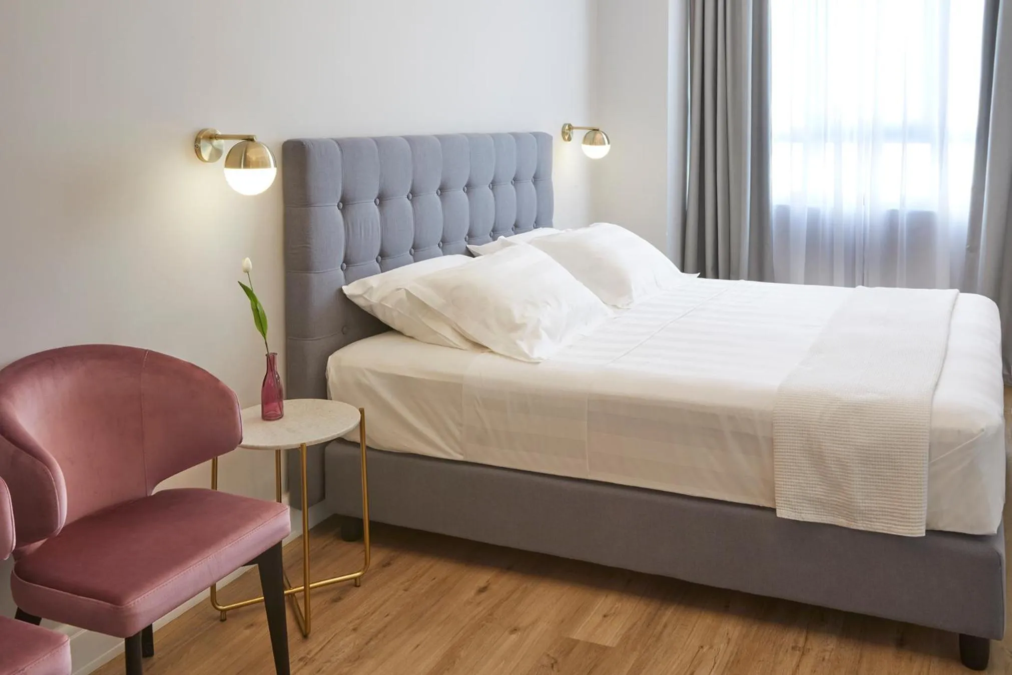 Bedroom, Bed in The Artist Athens