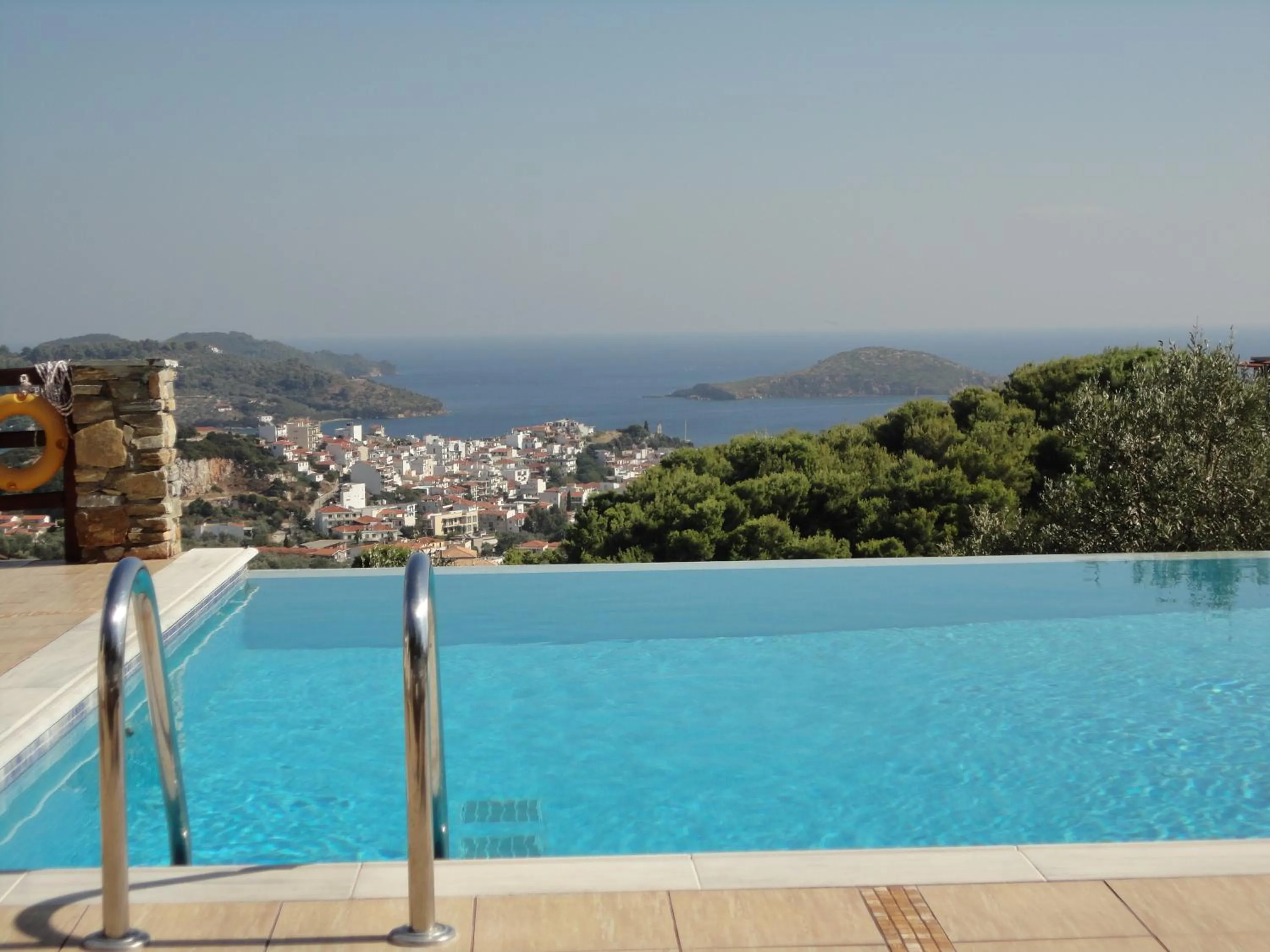 Swimming pool in Skiathos Garden Cottages
