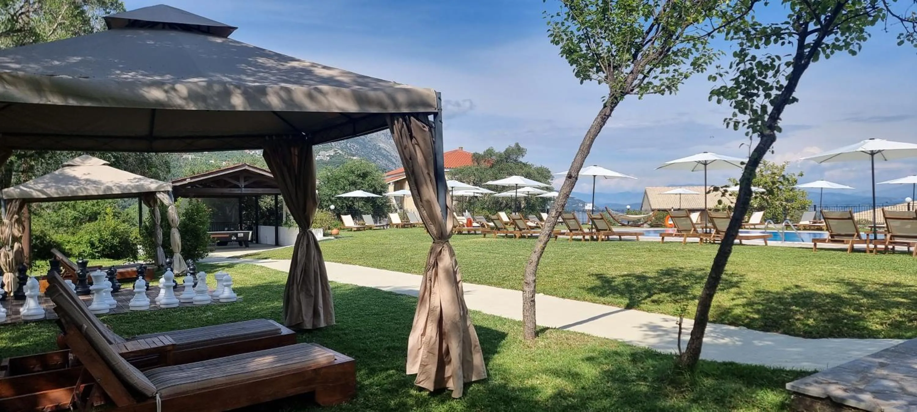 Natural landscape in Hotel Yannis Corfu