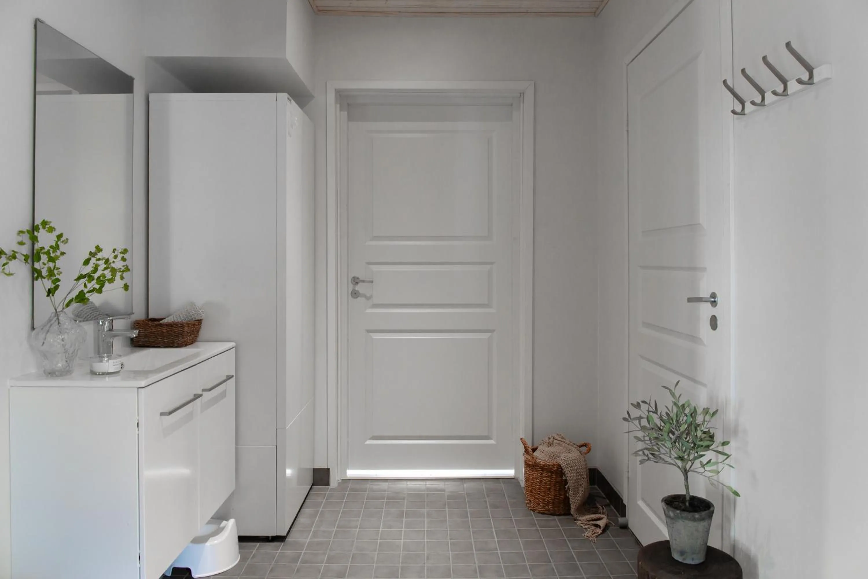 Lobby or reception in Visulahti Cottages