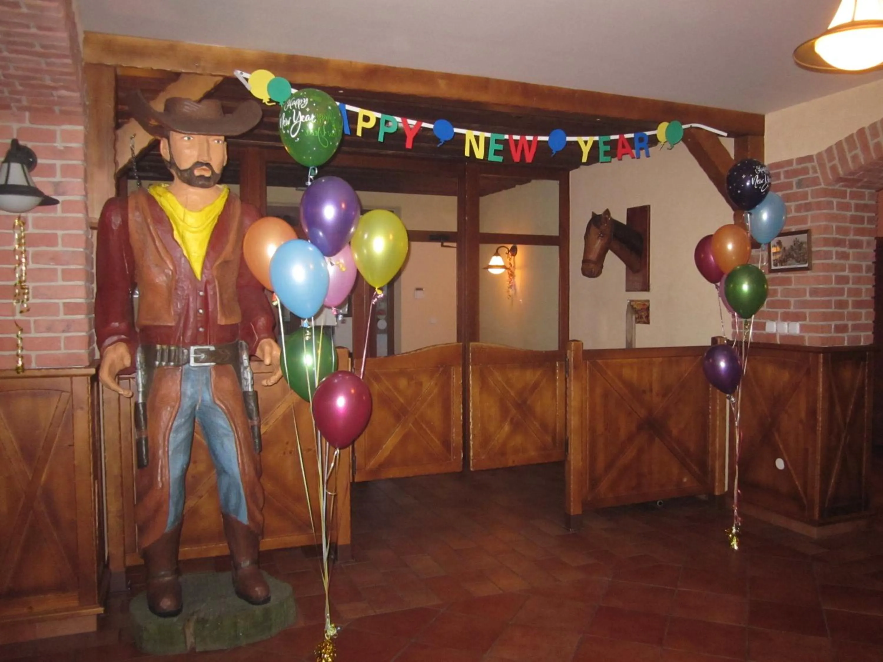 Decorative detail in Country Saloon Belá