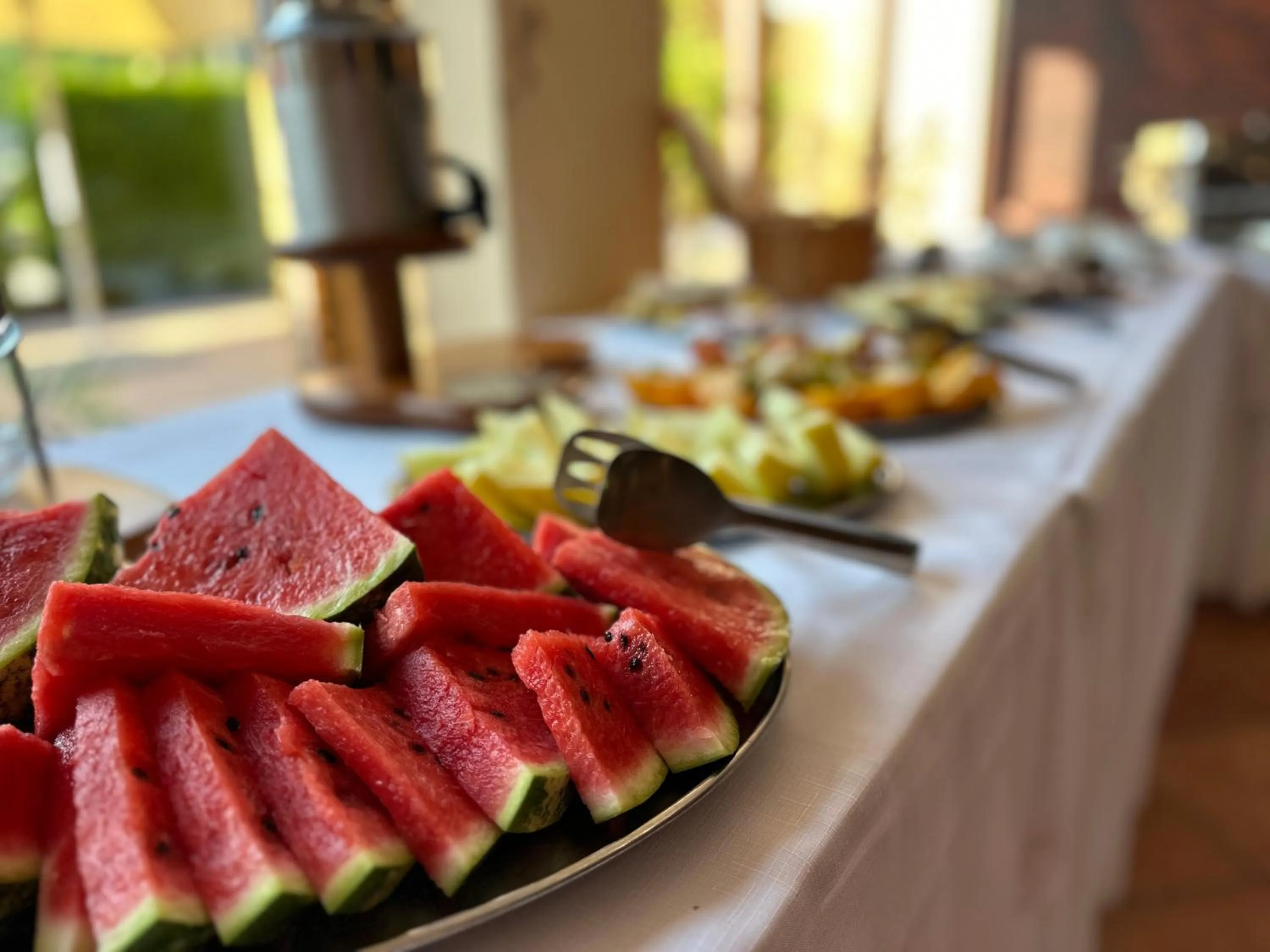 Buffet breakfast in Country Saloon Belá