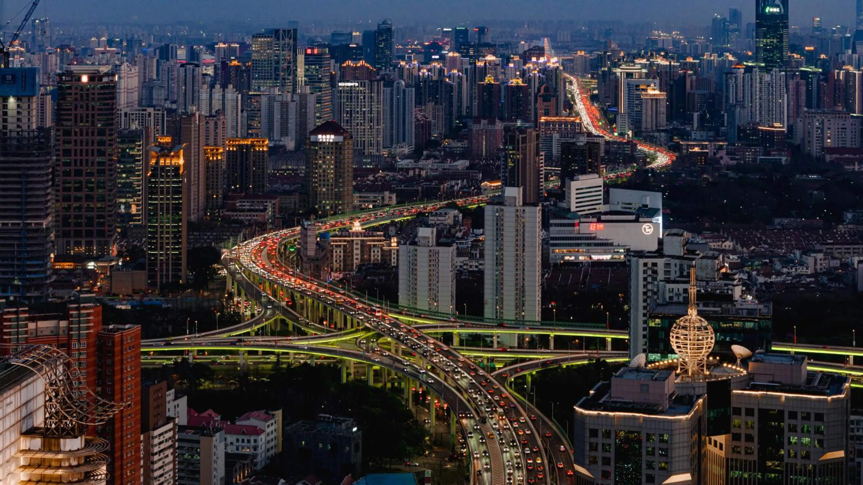 City view in Kempinski The One Suites Hotel Shanghai Downtown