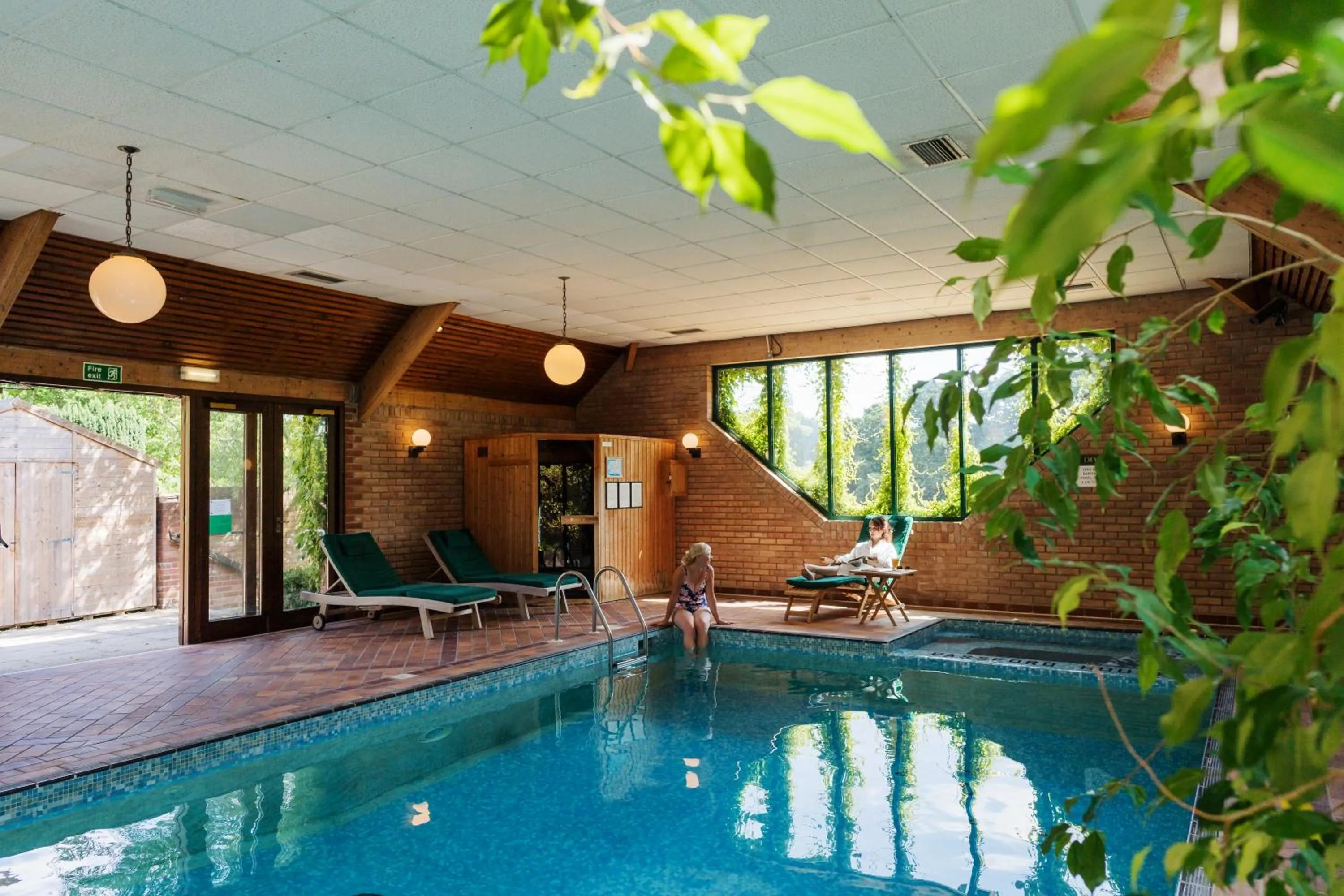 Swimming pool in Passford House Hotel