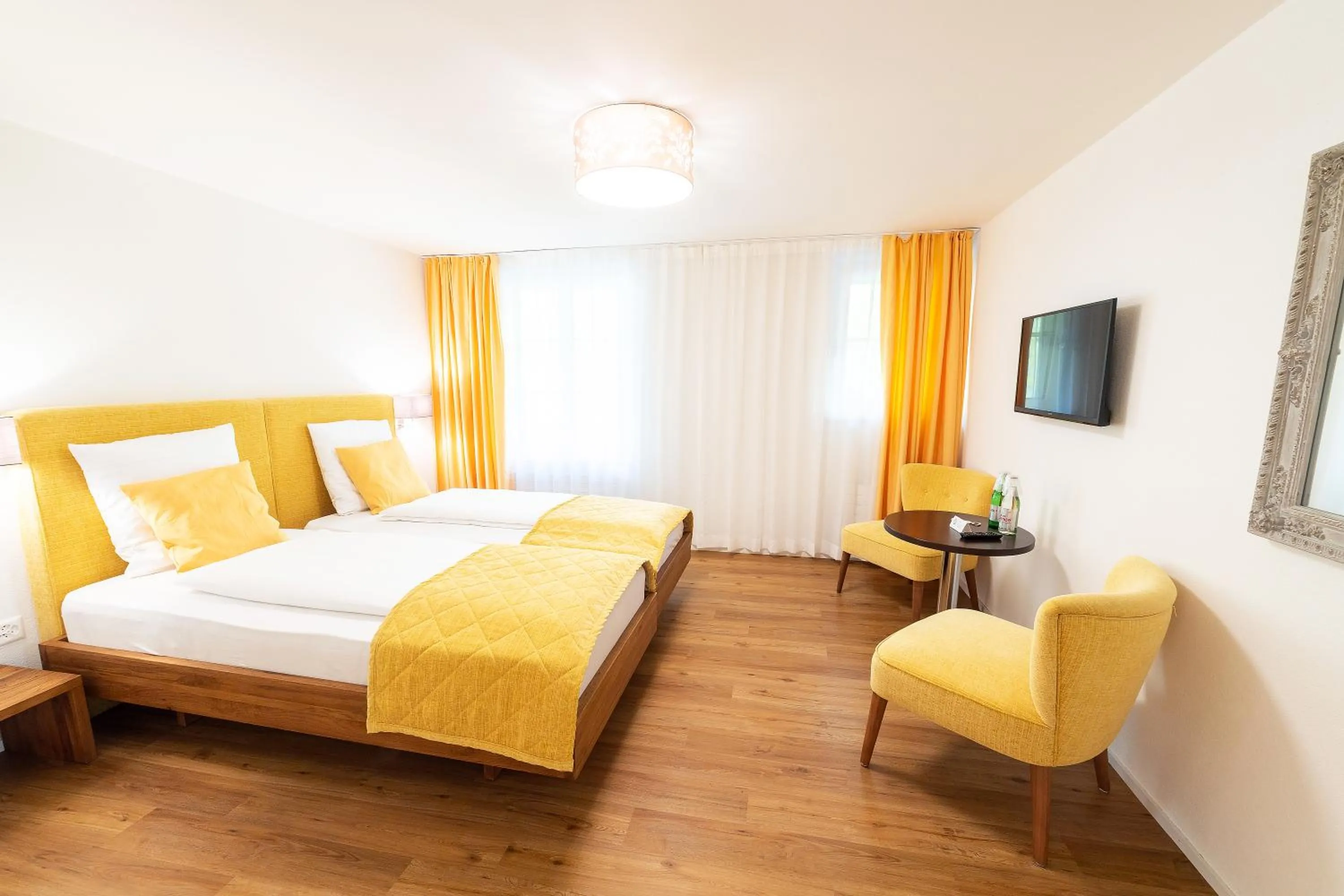 Photo of the whole room, Bed in Hotel & Restaurant Hasenstrick