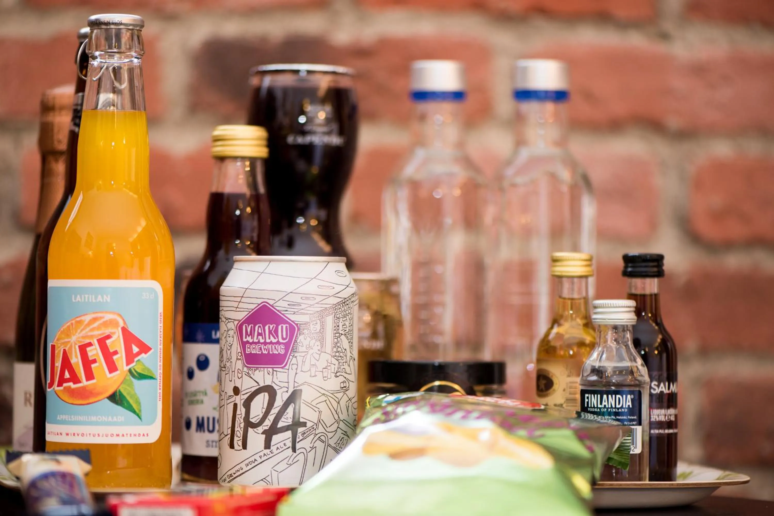 Food and drinks in Hotel Krapi