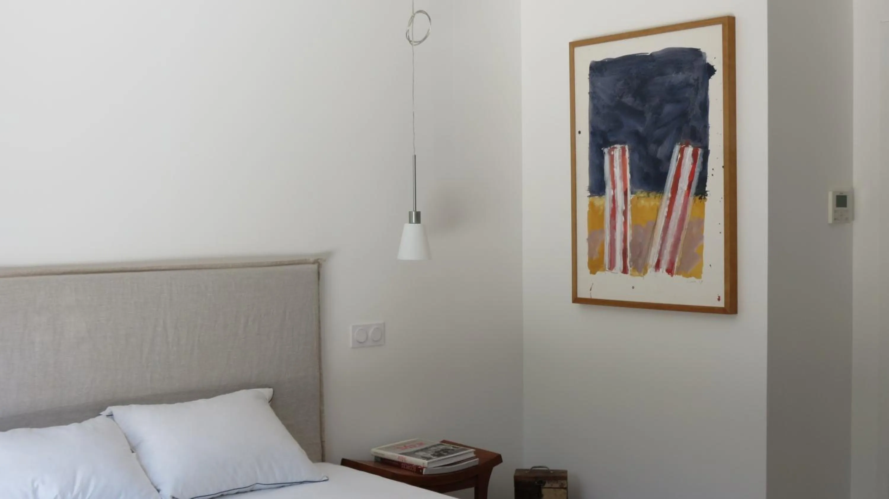 Decorative detail, Bed in Le Castellas du Pic St Loup