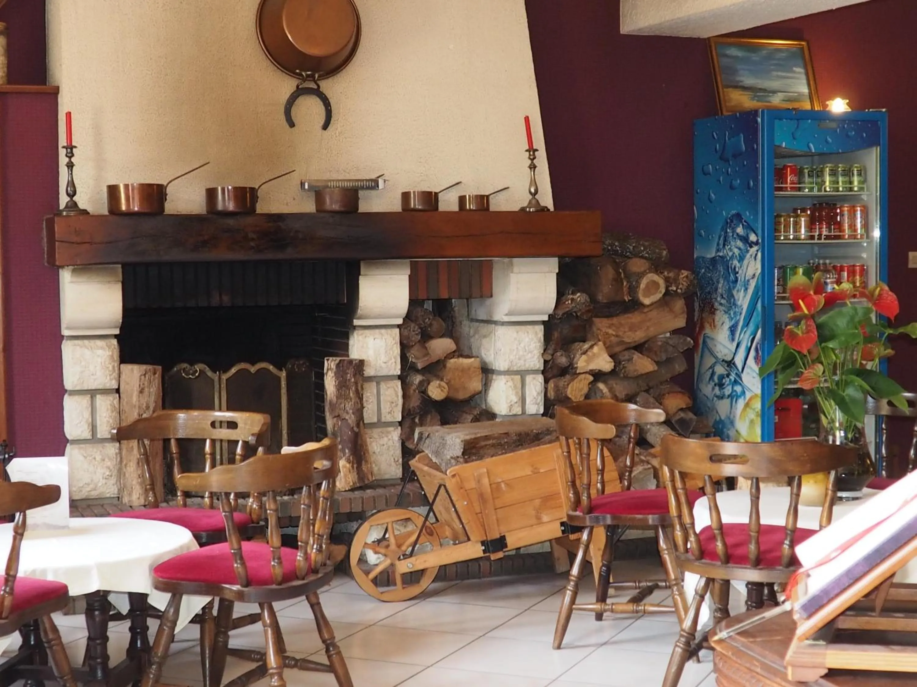 Lounge or bar in Hôtel Restaurant La Manse