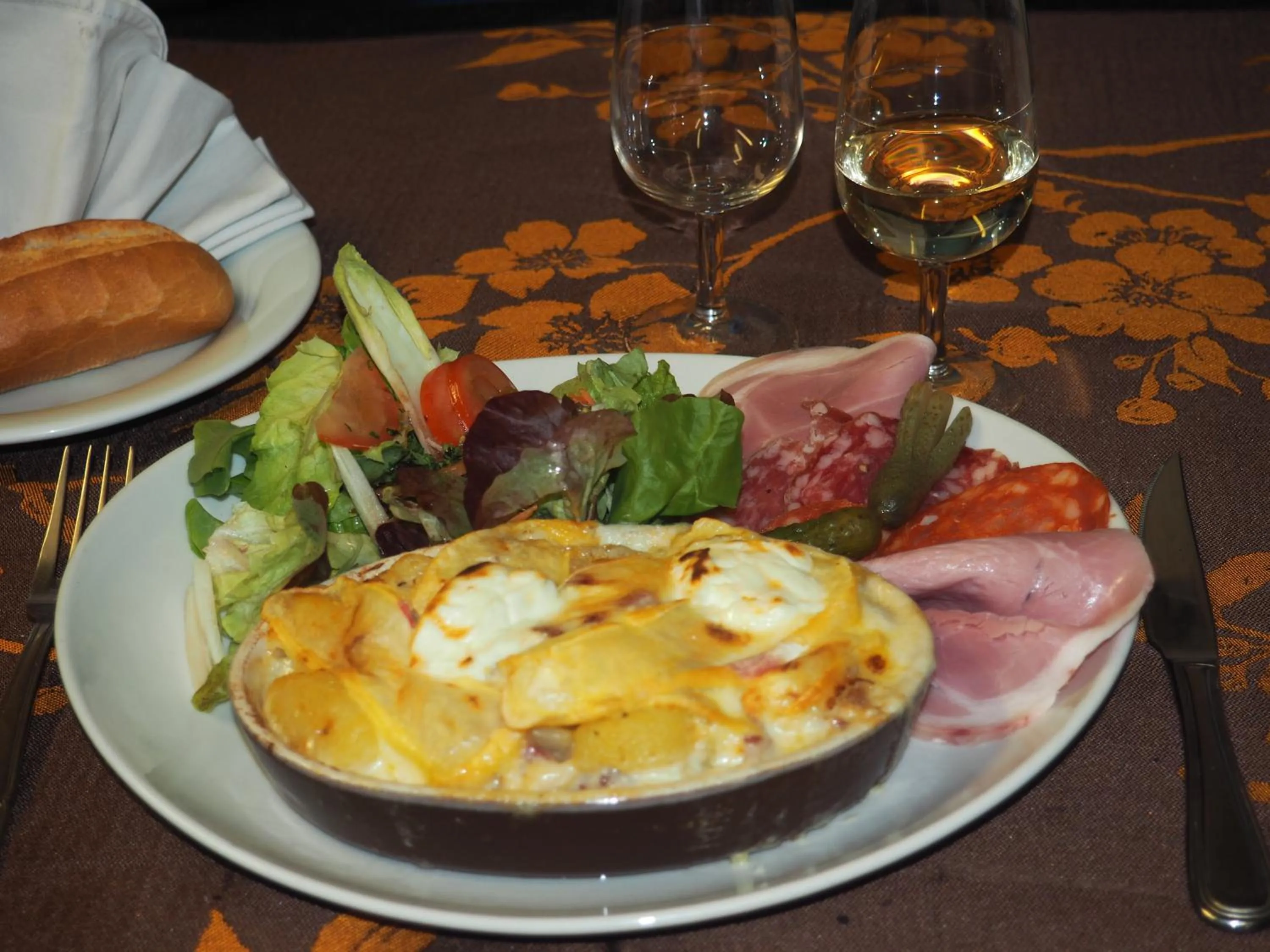 Lunch in Hôtel Restaurant La Manse