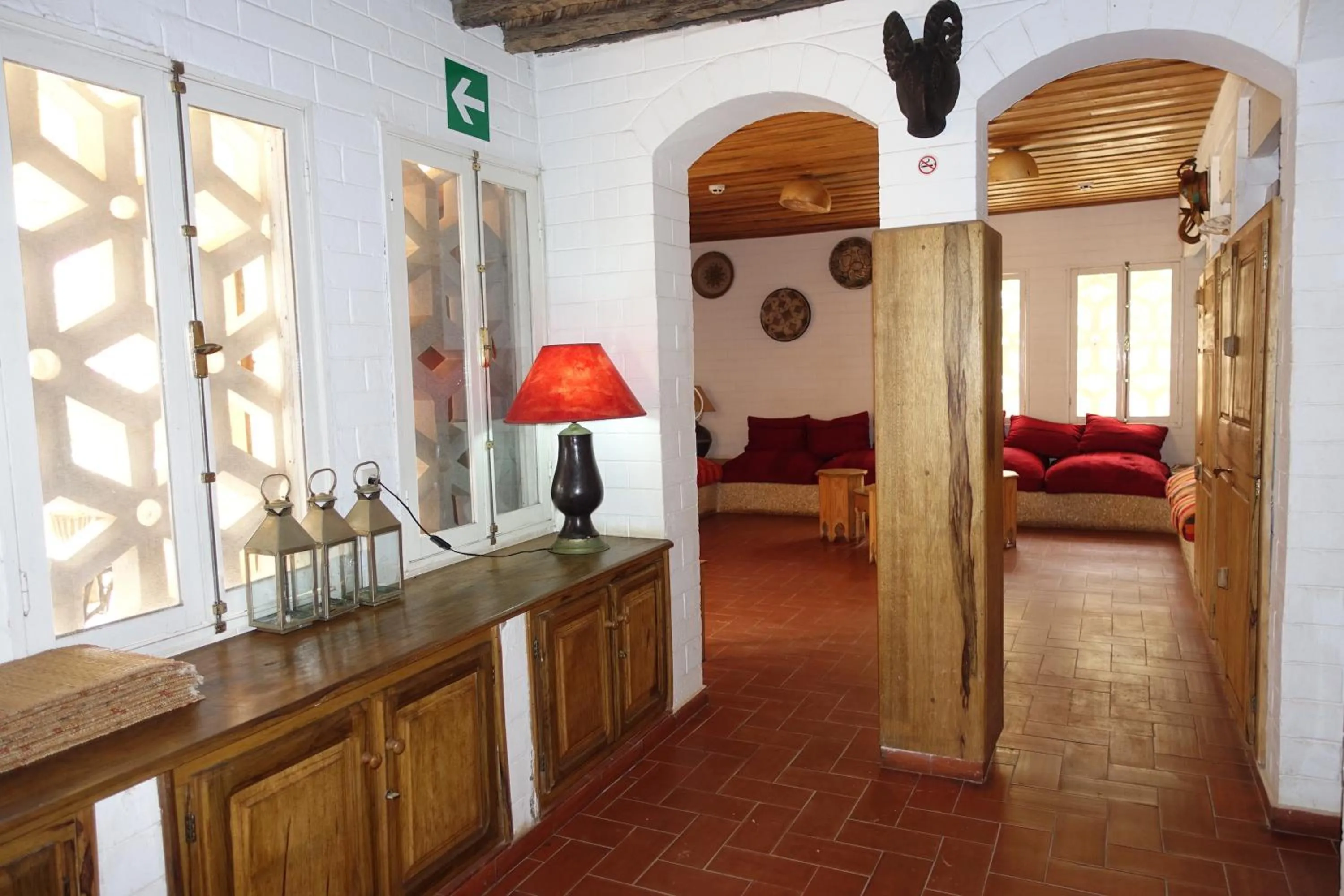 Lobby or reception, Bed in Keur Marrakis