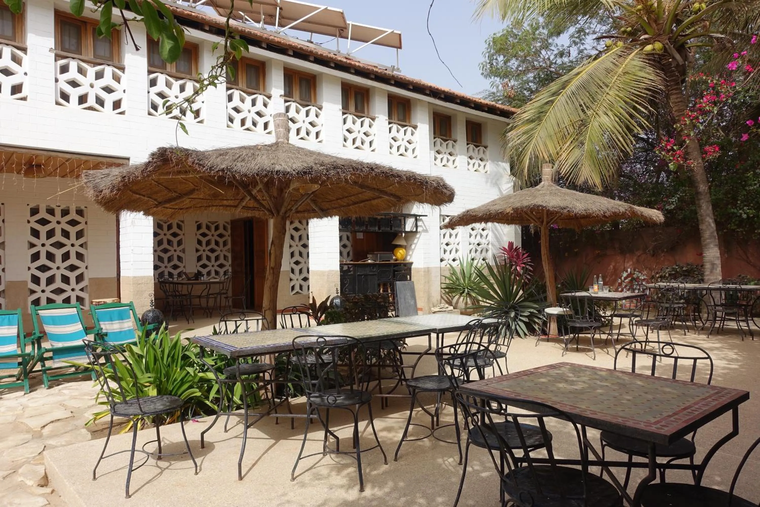 Garden view in Keur Marrakis