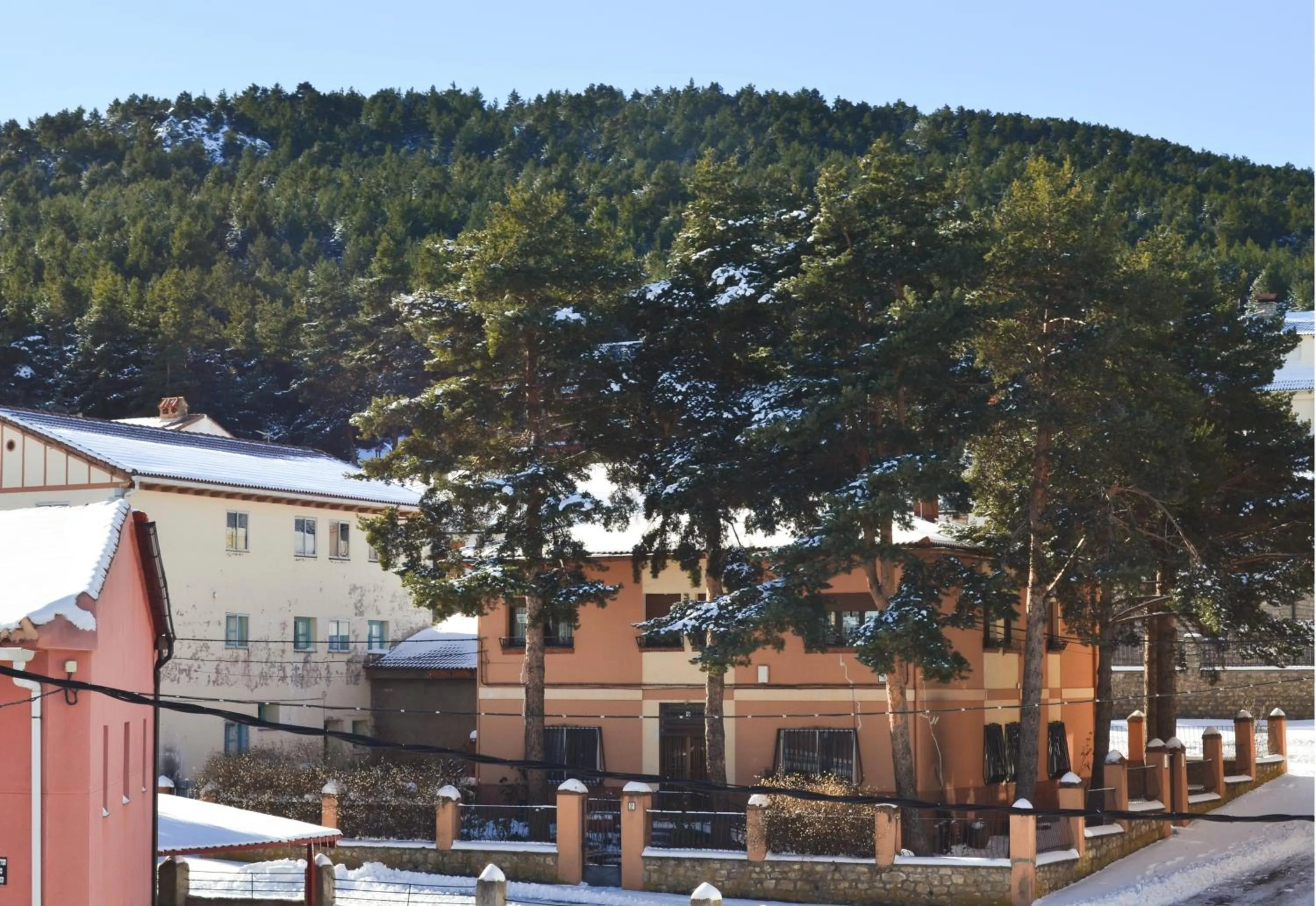 Mountain view in Hotel Suiza