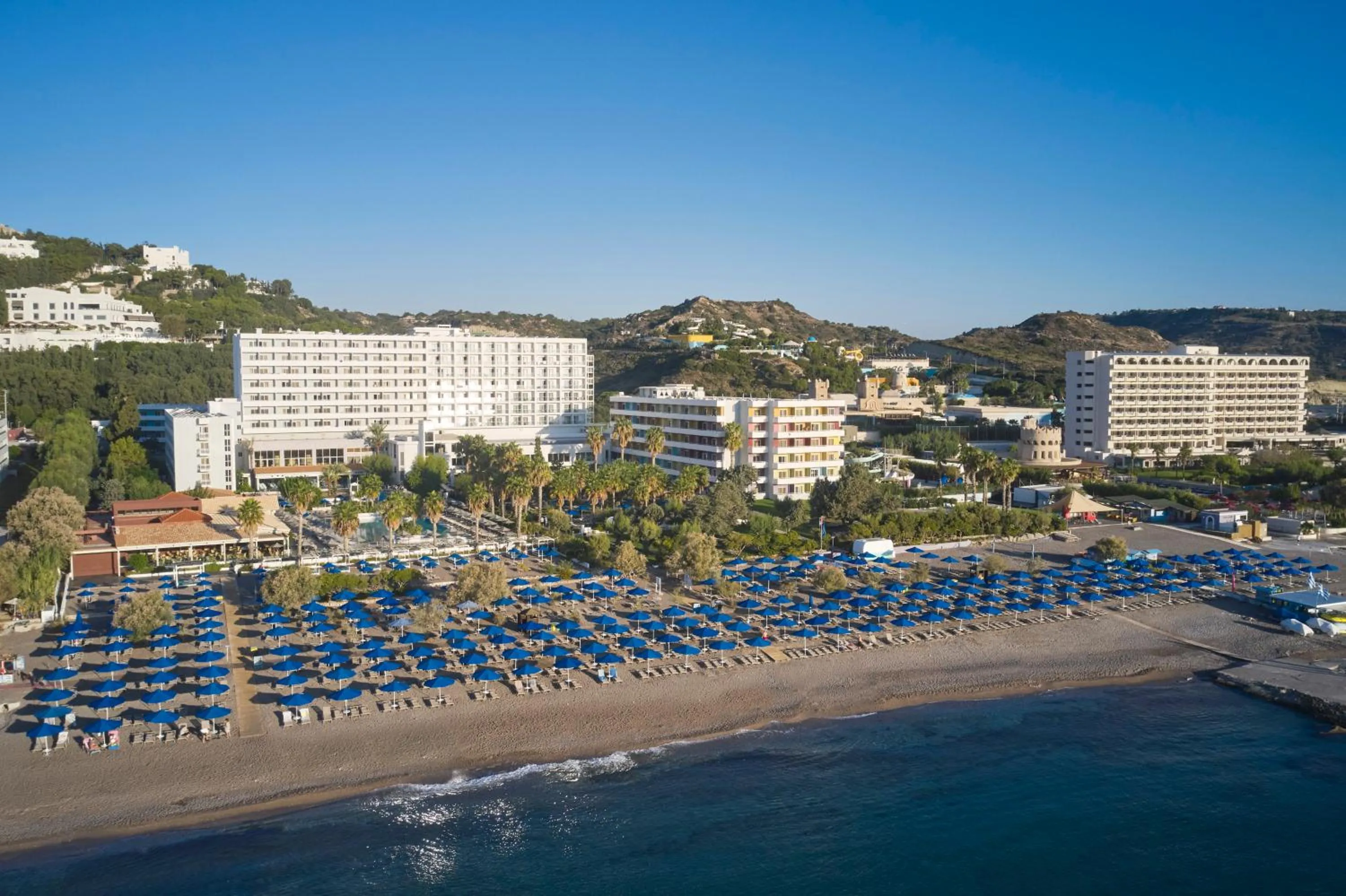 Bird's eye view in Esperides Beach Resort