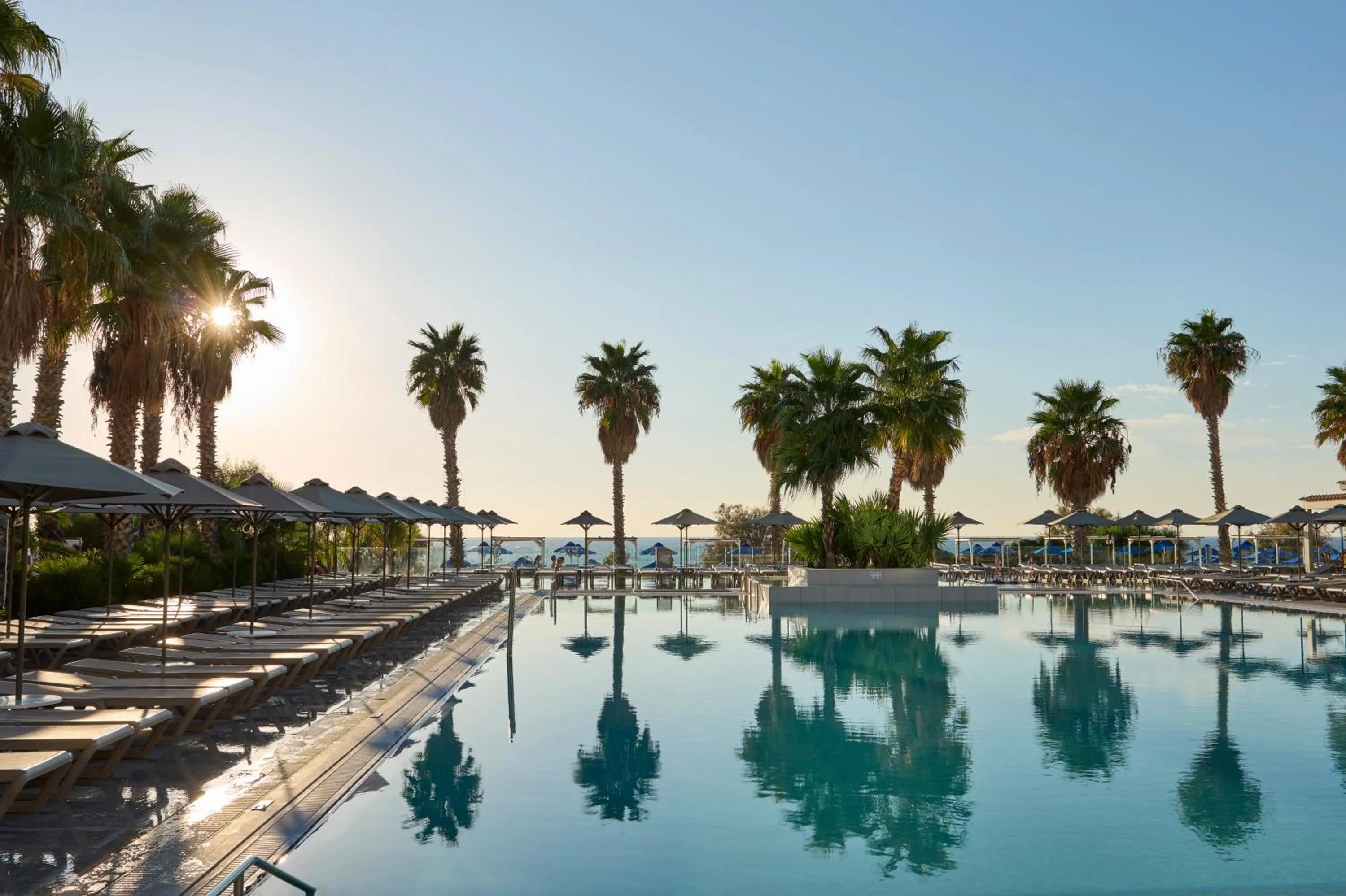 Swimming pool in Esperides Beach Resort