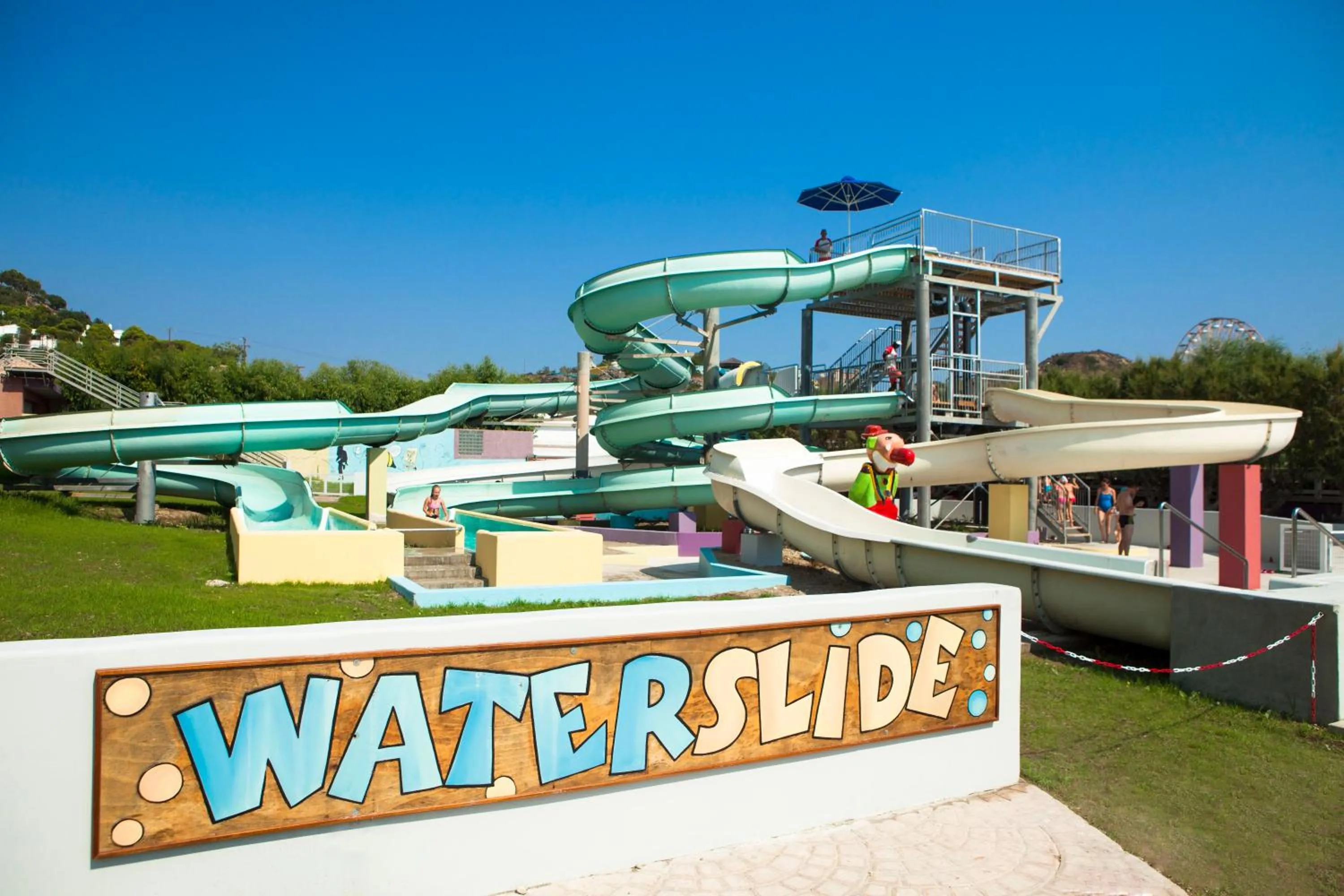 Aqua park in Esperides Beach Resort