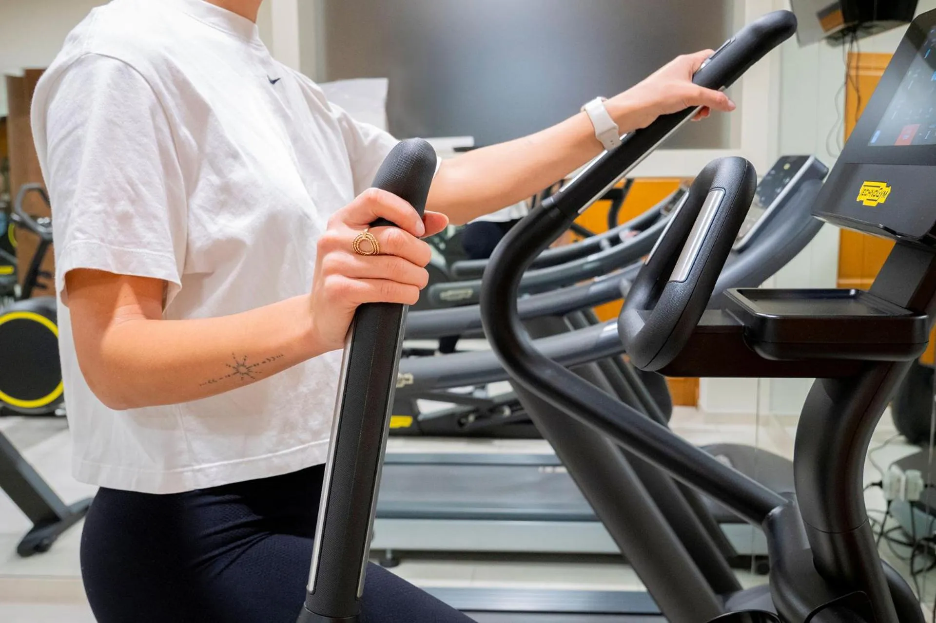 Fitness centre/facilities in Hotel Villa Michelangelo