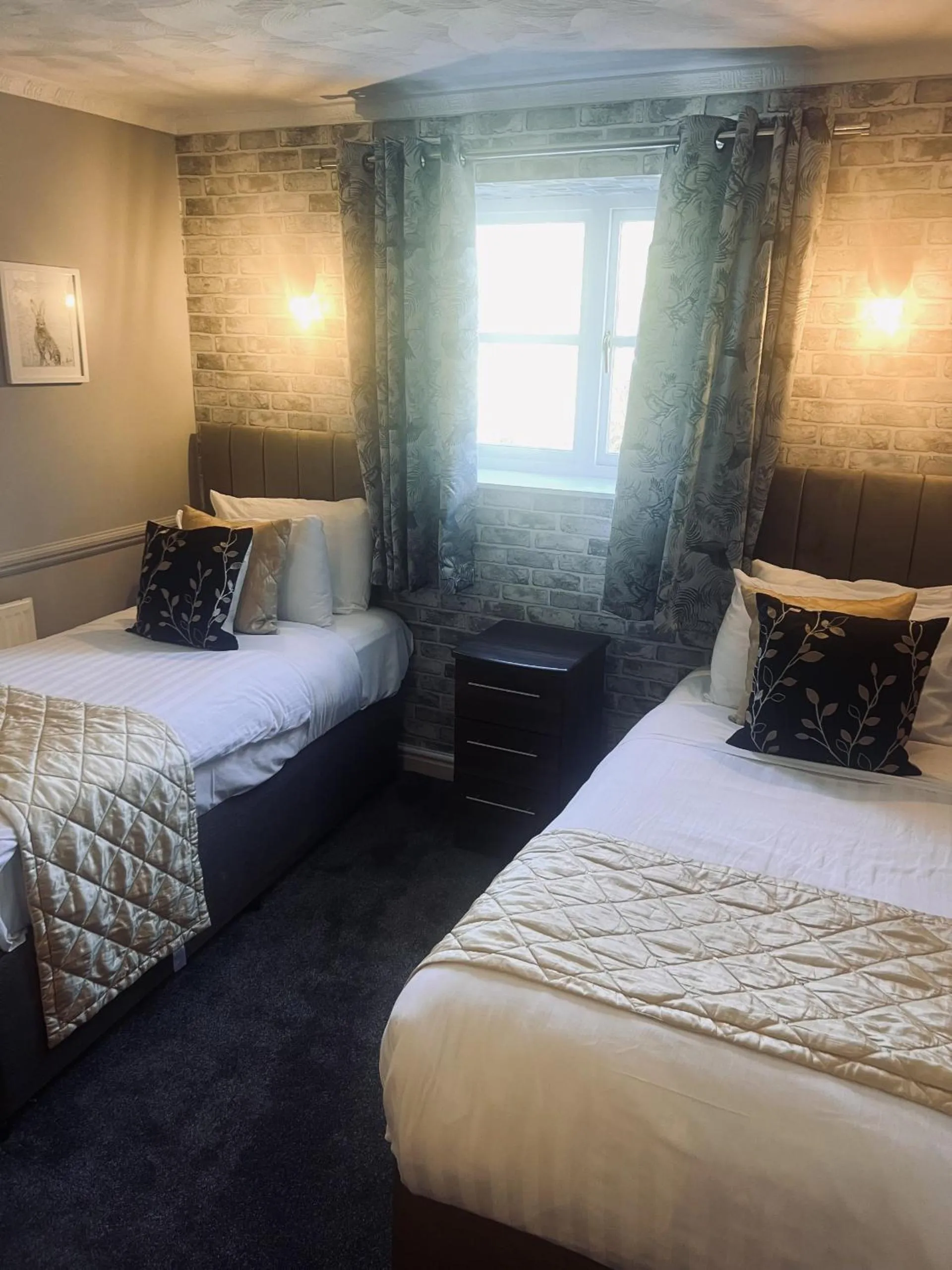 Bed in Faenol Fawr Country Hotel