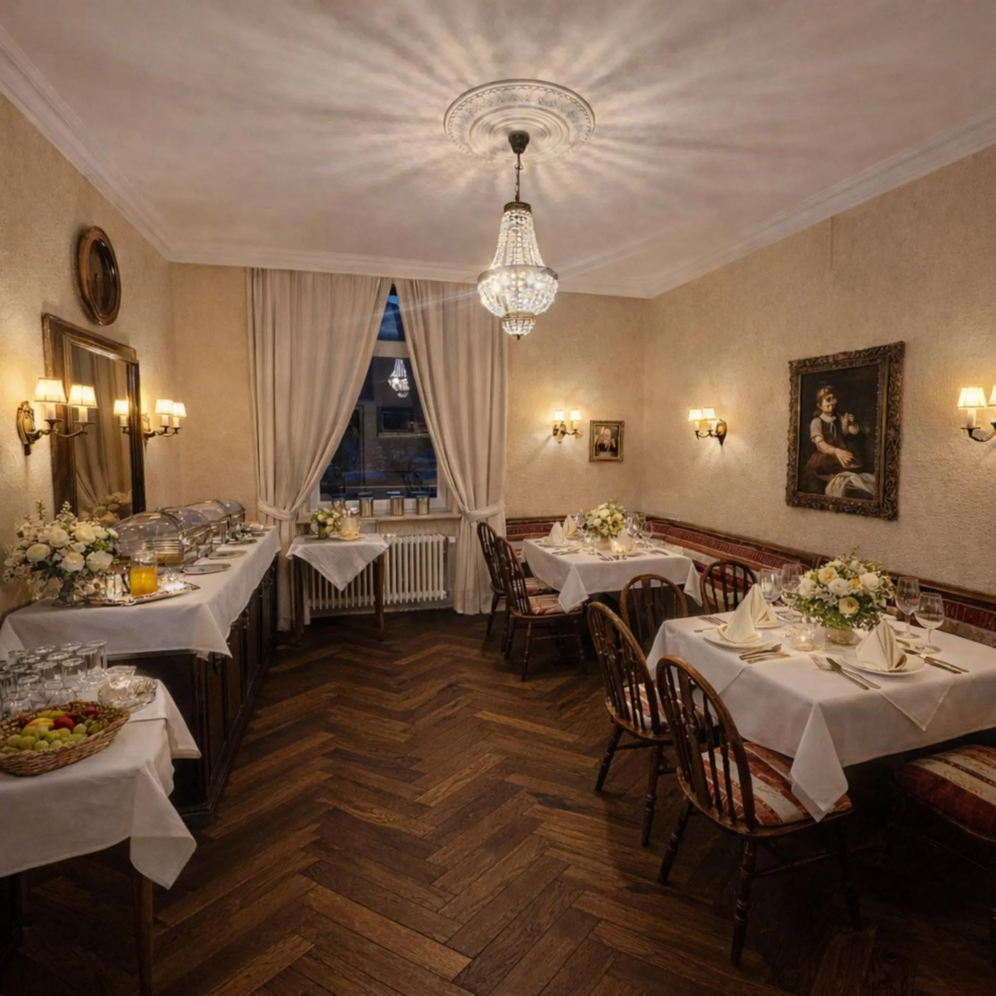 Restaurant/places to eat in Hotel Café Post