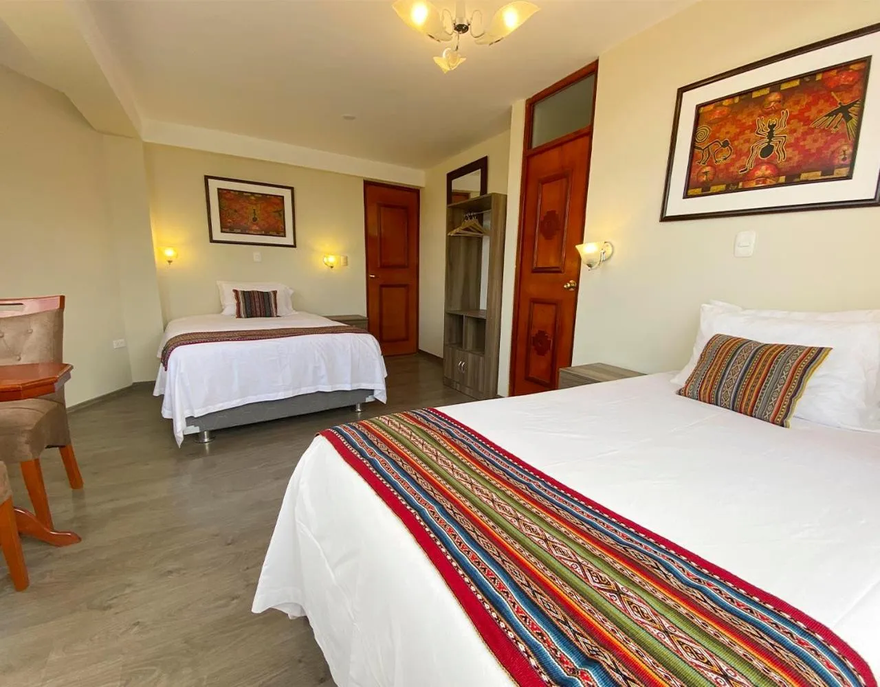 Bed in Hotel Chinchero Boutique & Tours