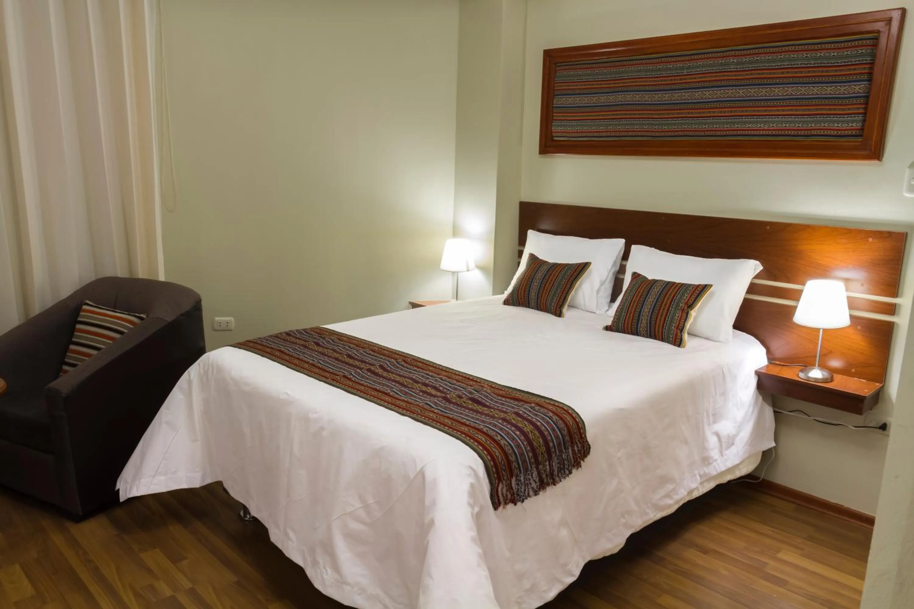 Photo of the whole room, Bed in Hotel Chinchero Boutique & Tours