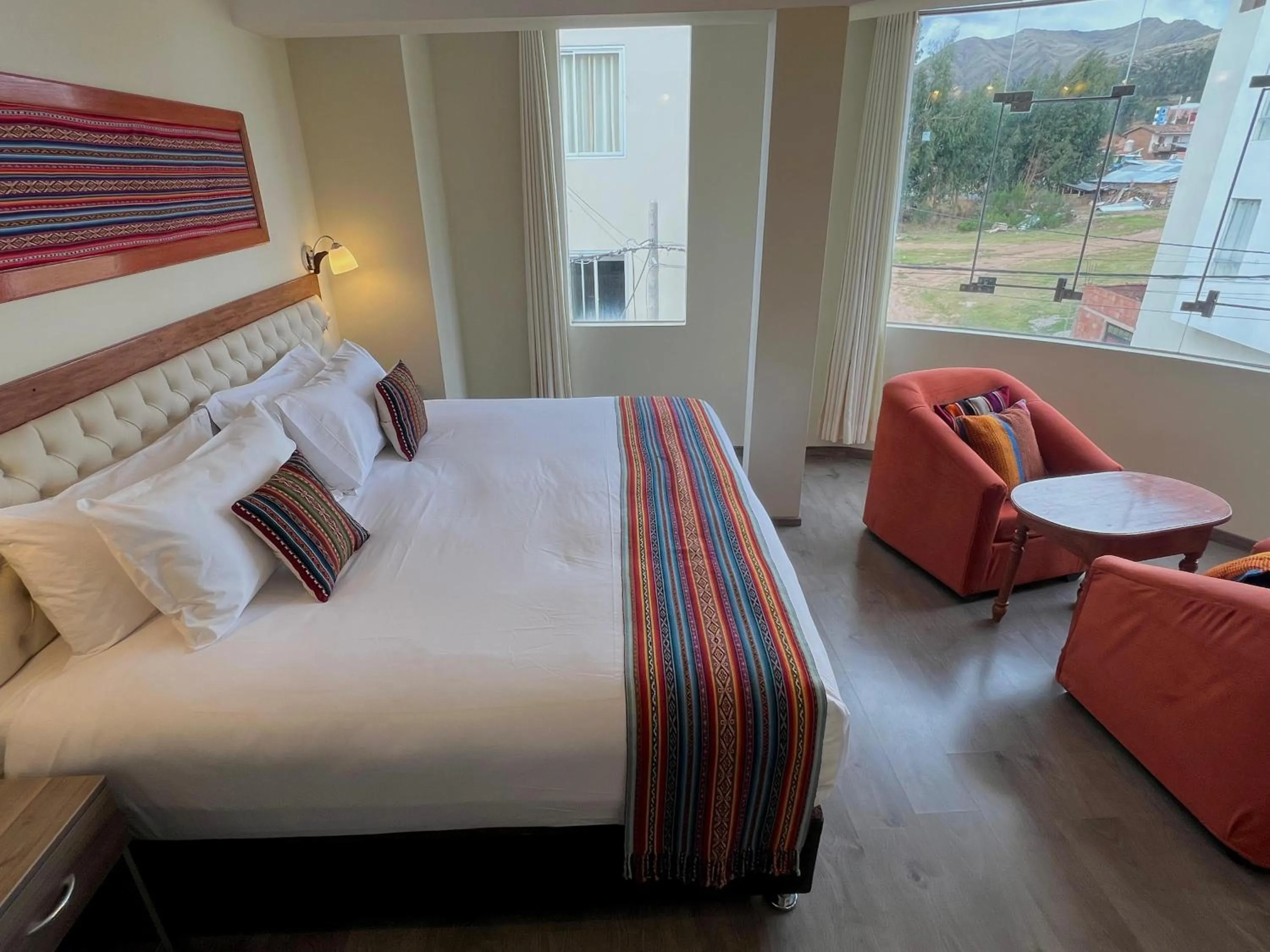 Photo of the whole room, Bed in Hotel Chinchero Boutique & Tours